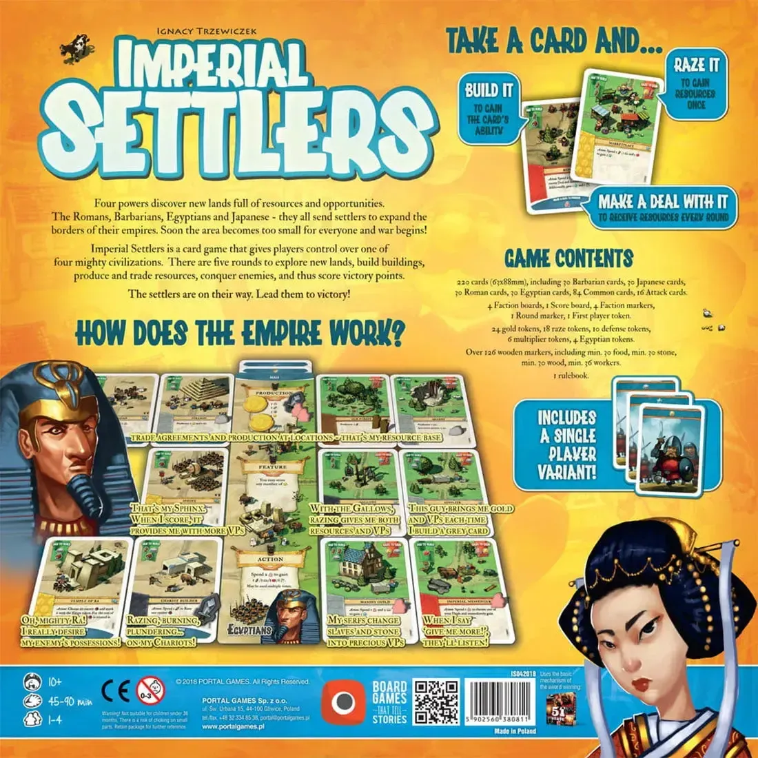 Imperial Settlers - Worker Placement Civilization Board Game for Adults, and Family (1-4 Players, Ages 10+) - Portal Games - Image 3