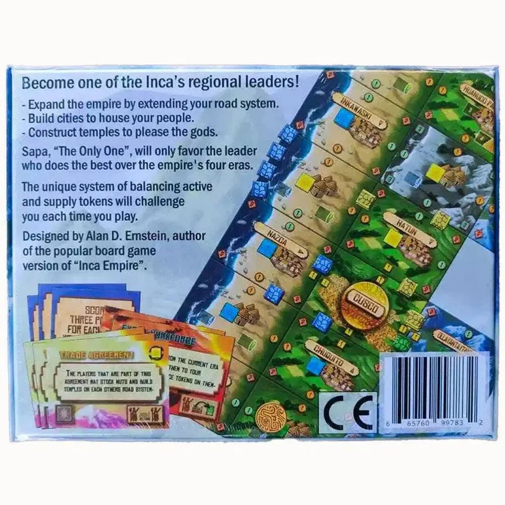 Inca Empire - Area Control Civilization Card Game for Family, and Adults (2-5 Players, Ages 13+) - DPH Games - Image 3