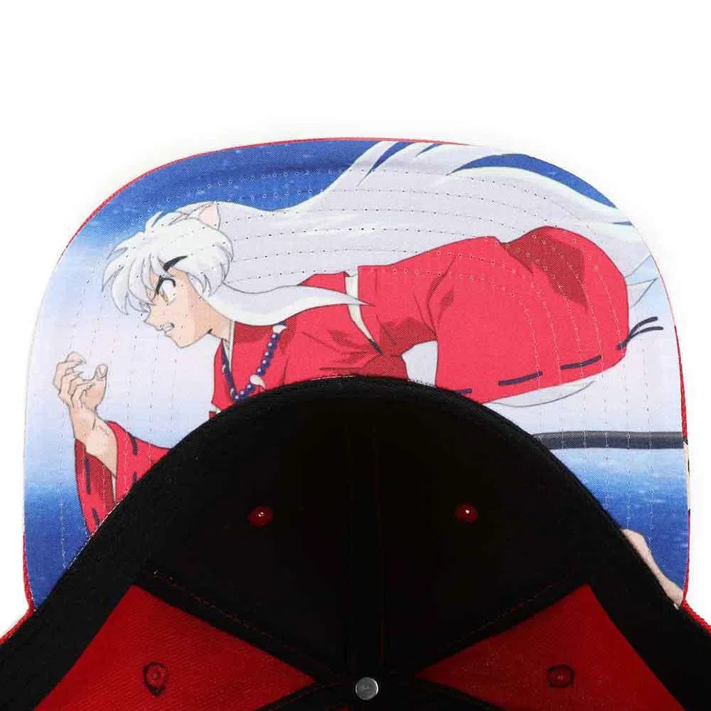 Inuyasha - 3D Cosplay Snapback Hat (Flat Bill) - Bioworld - Image 5