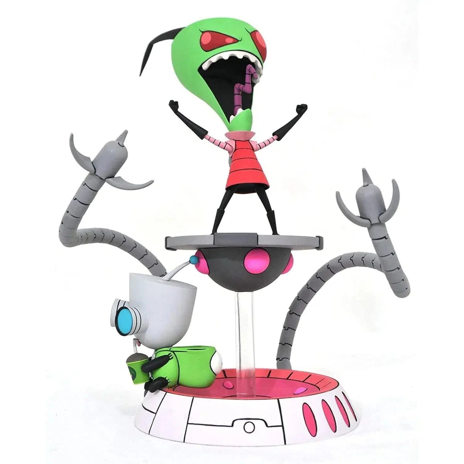 Invader Zim - Triumphant Zim Figure - Diamond Select Toys - Gallery Diorama Series - Image 3