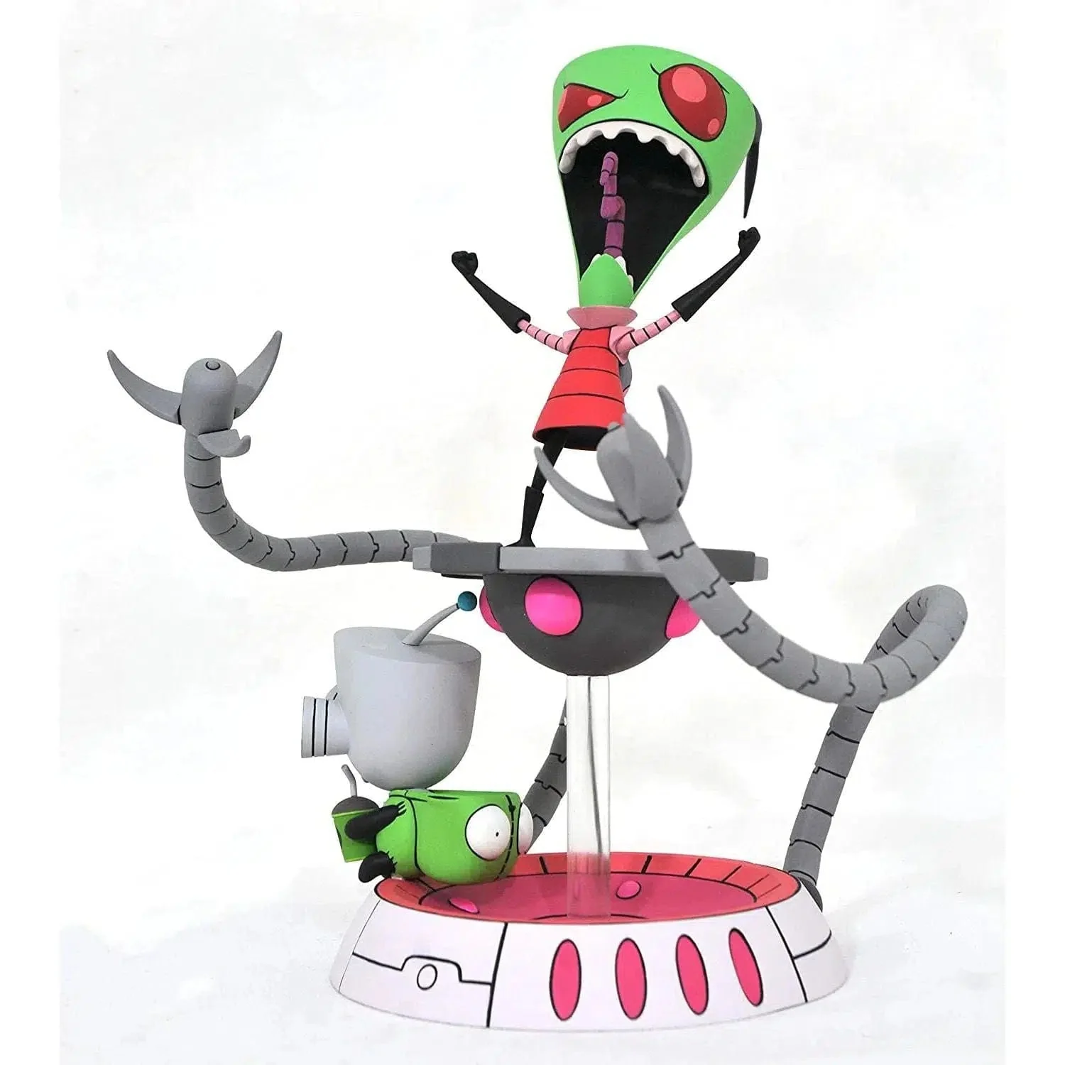 Invader Zim - Triumphant Zim Figure - Diamond Select Toys - Gallery Diorama Series - Image 4