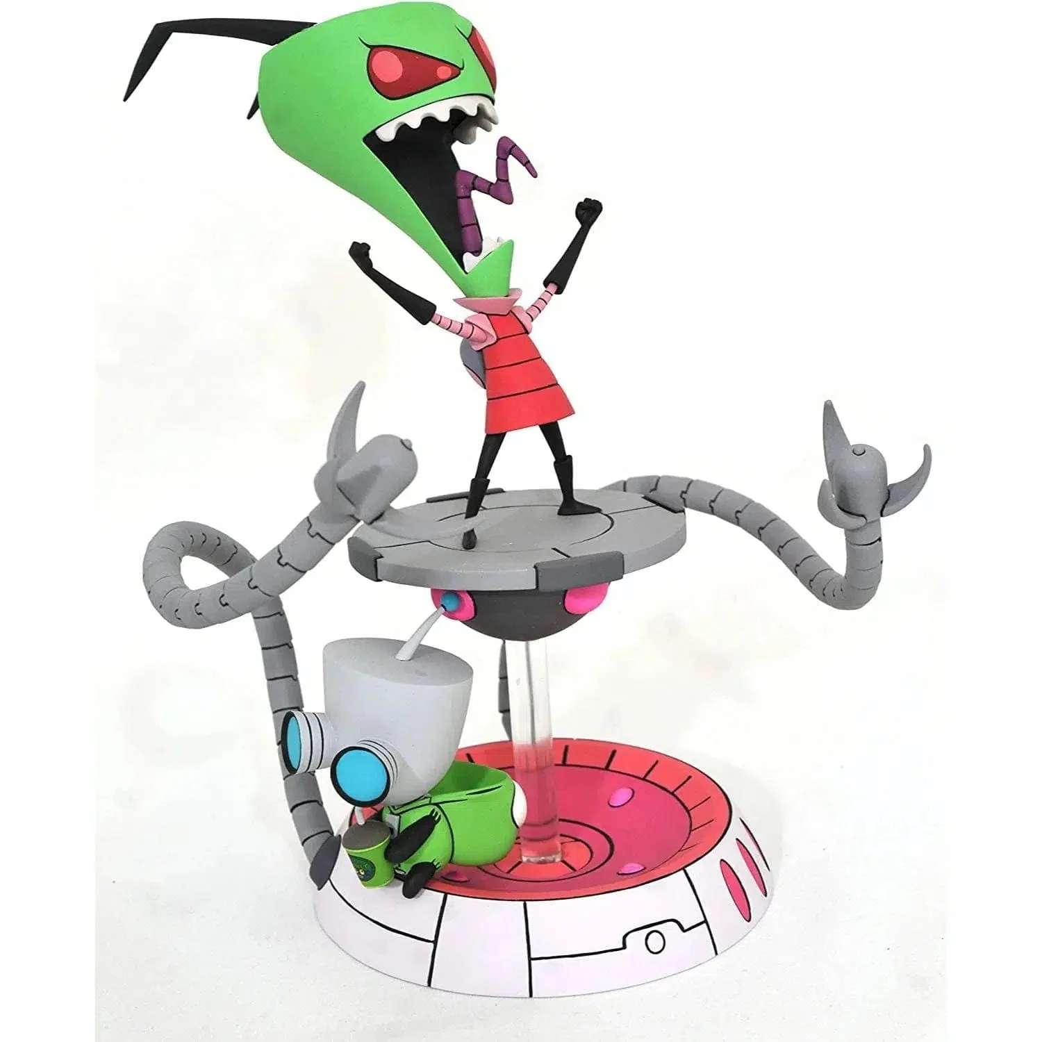 Invader Zim - Triumphant Zim Figure - Diamond Select Toys - Gallery Diorama Series - Image 5