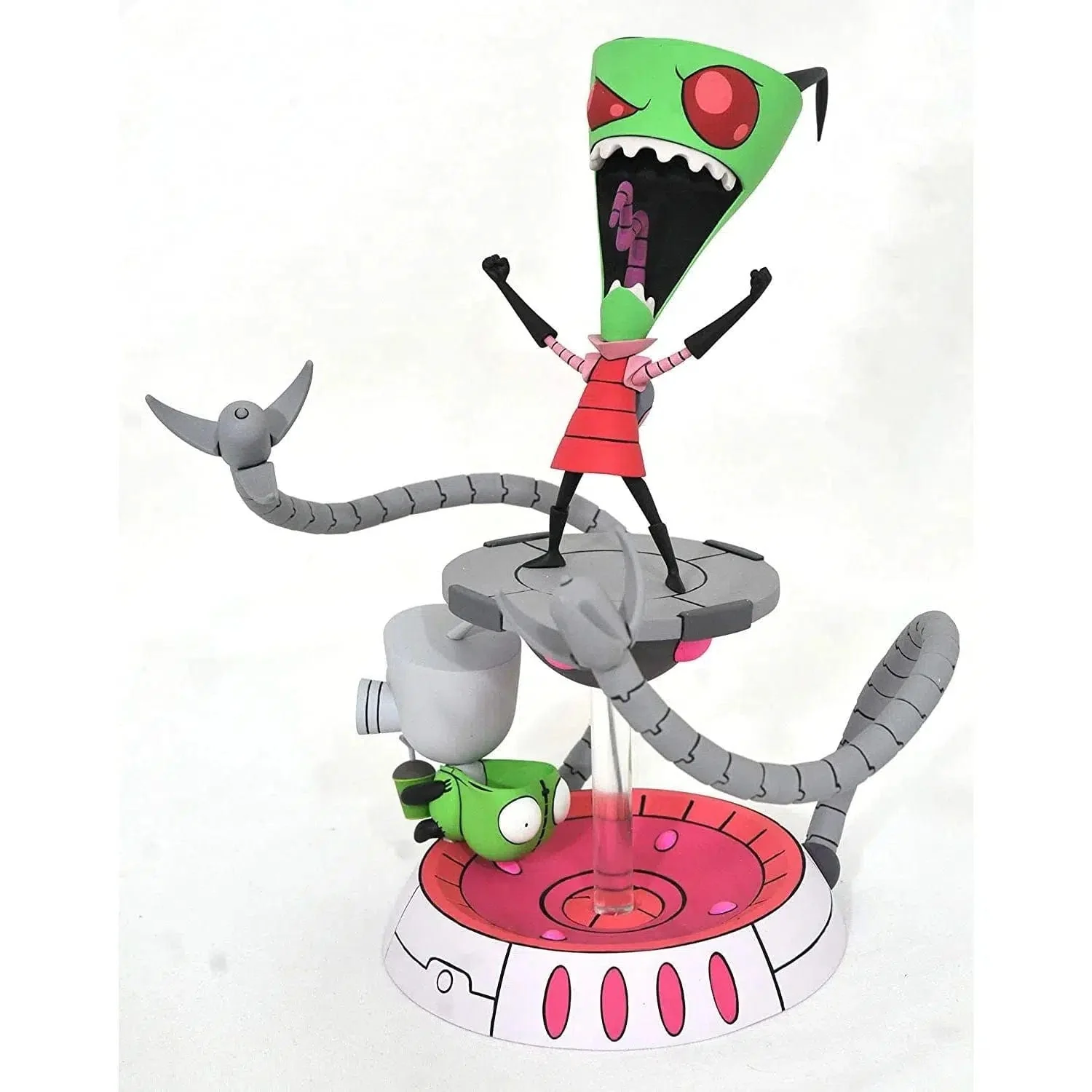 Invader Zim - Triumphant Zim Figure - Diamond Select Toys - Gallery Diorama Series - Image 6