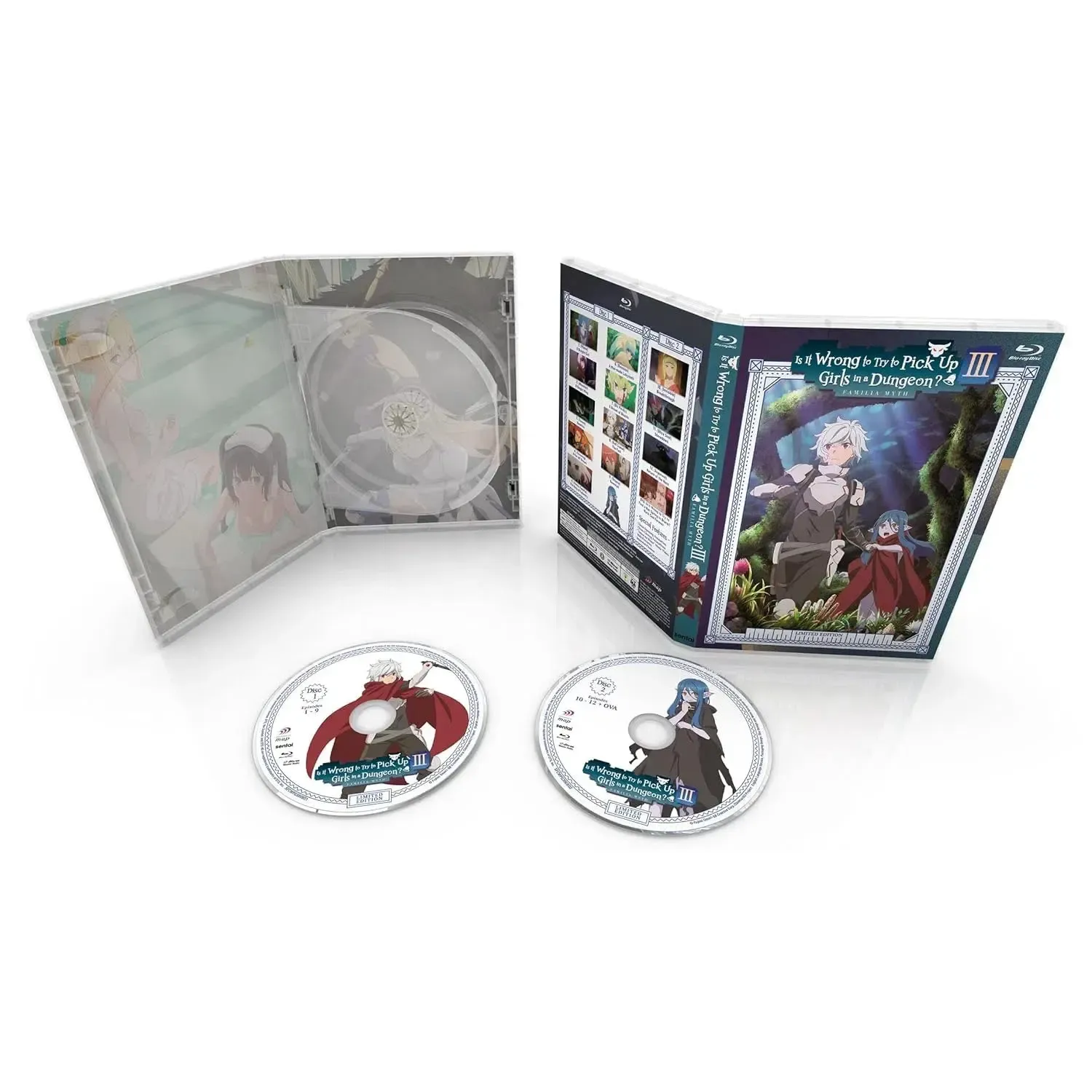 Is It Wrong to Try to Pick Up Girls in a Dungeon? | Anime Series | Blu-ray - Image 9