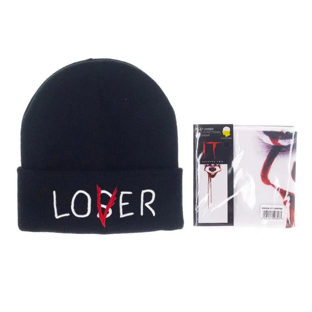 IT Chapter Two - Pennywise Beanie Hat & Gaiter Combo Set - Bioworld - Image 3
