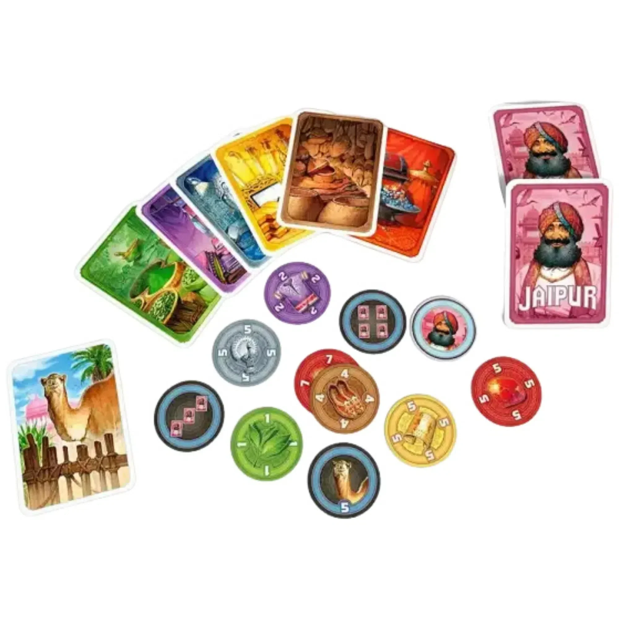 Jaipur - Economic Trade Board Game for Family, and Adults (2 Players, Ages 10+) - Space Cowboys - Image 2