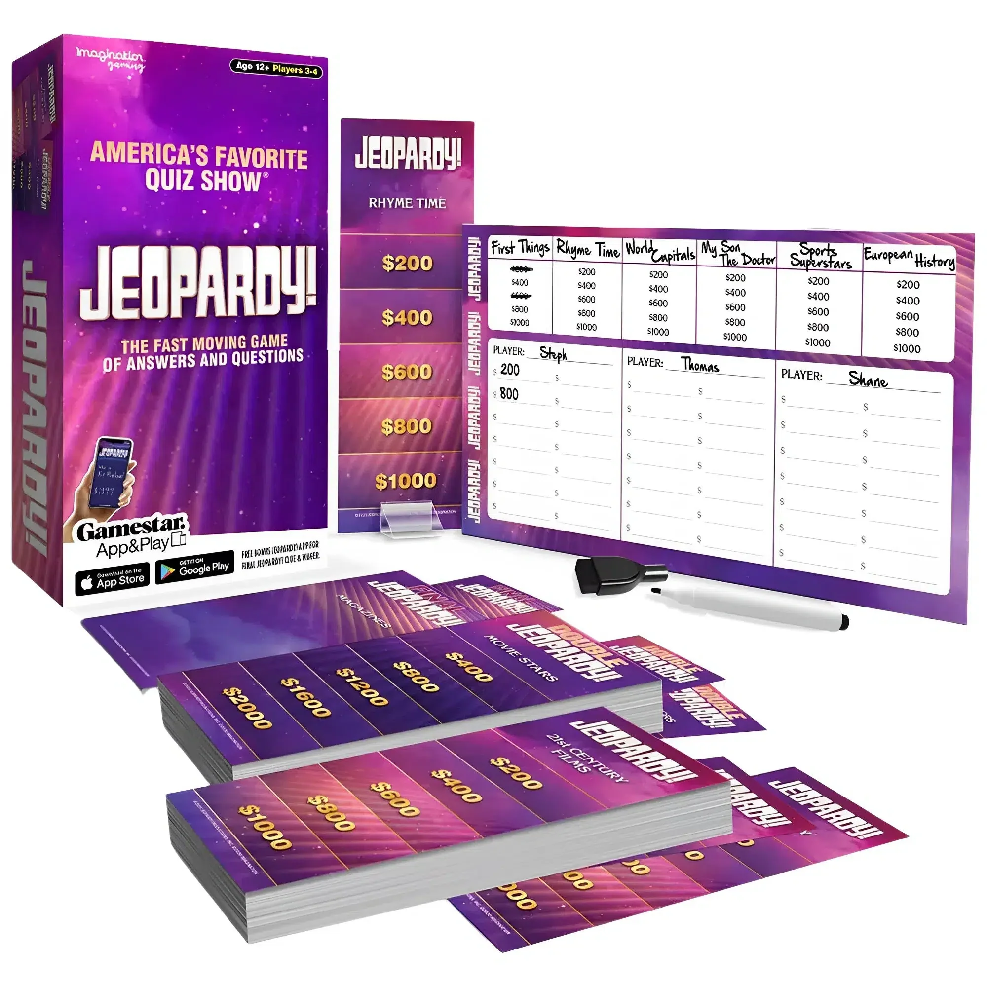 Jeopardy! Card Game - Imagination Gaming - Image 2
