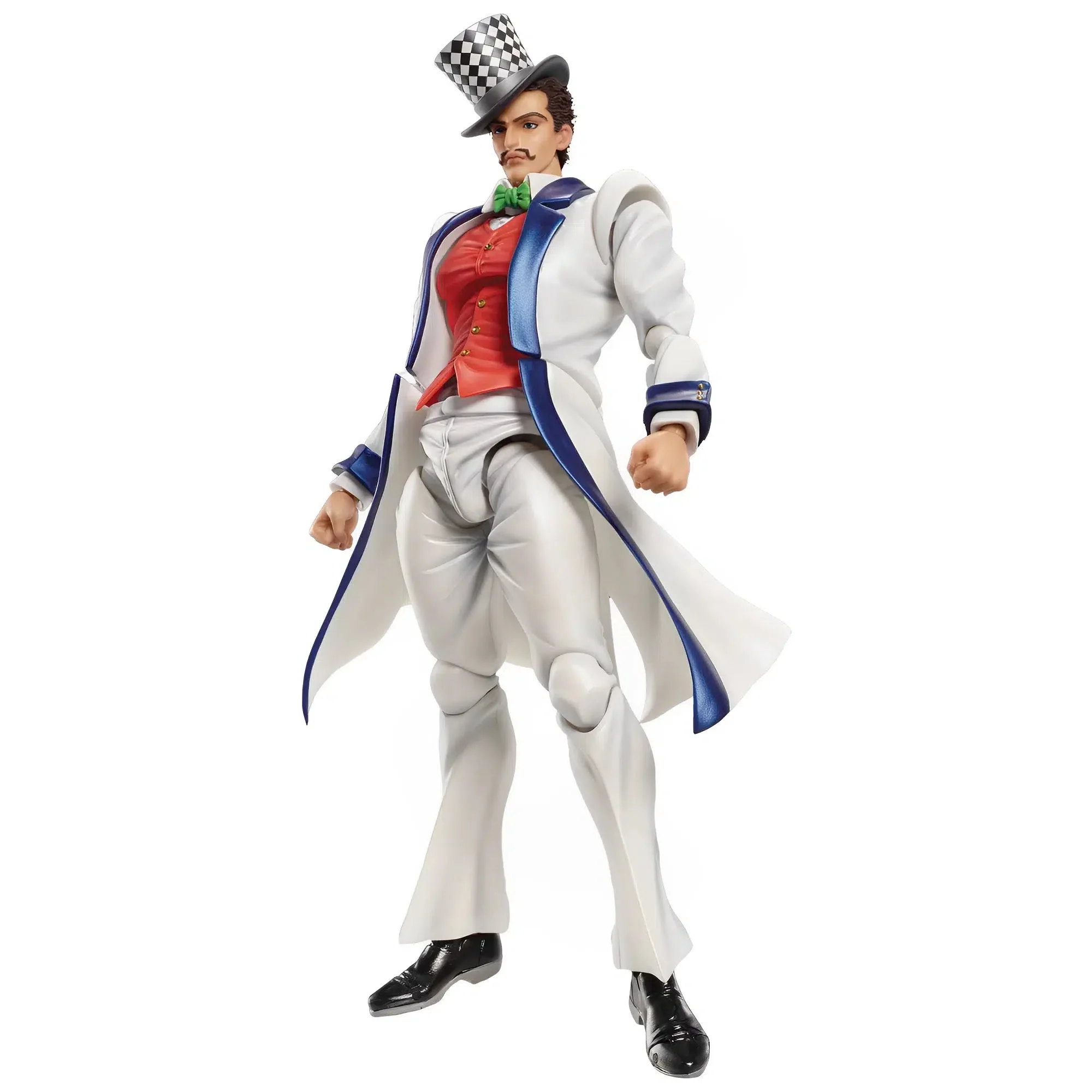 JoJo's Bizarre Adventure Part 1: Phantom Blood - Will Anthonio Zeppeli Action Figure (6") - Medicos Entertainment - Super Action Statue Series - Image 2