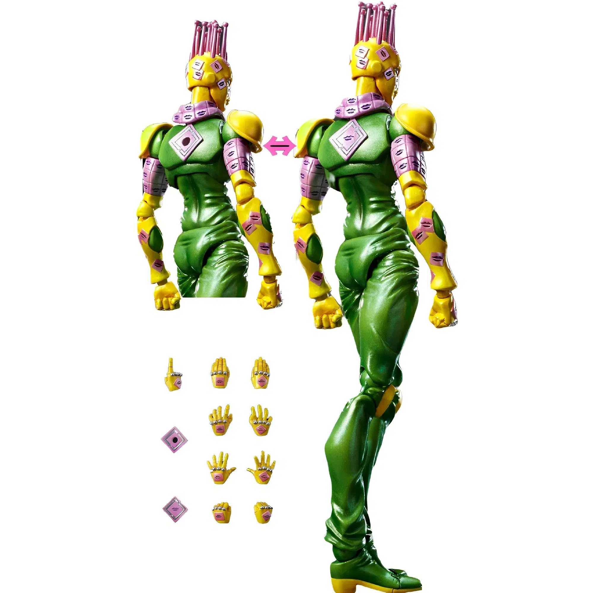 JoJo's Bizarre Adventure Part 6: Stone Ocean - Hermes Costello's Stand [Kiss] Figure - Medicos Entertainment - Super Action Statue Series - Image 6