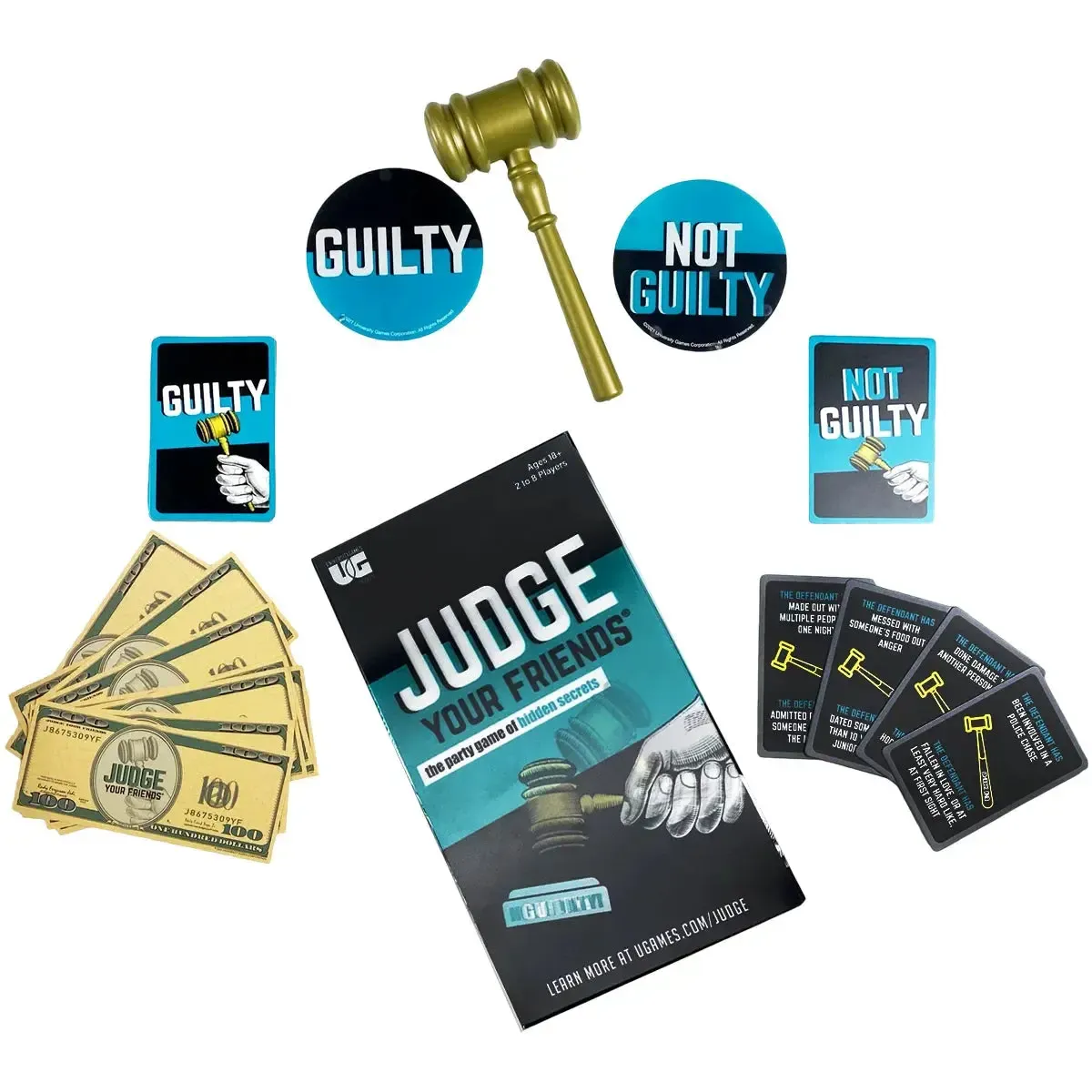 Judge Your Friends - Party Social Card Game for Adults (2-8 Players, Ages 18+) - University Games - Image 4