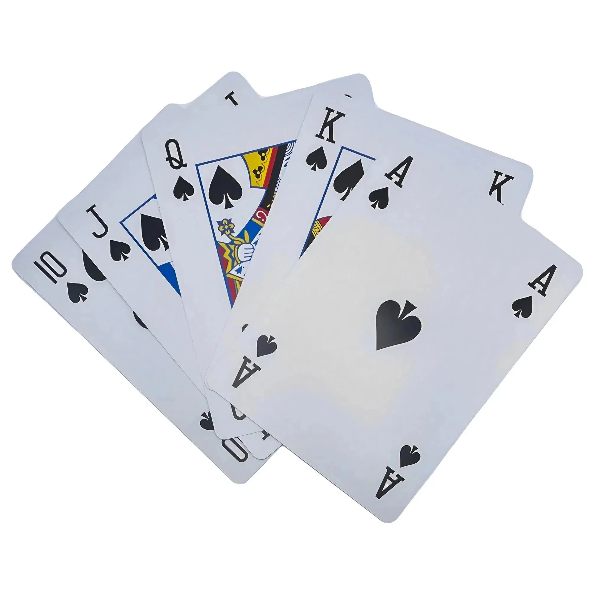 Jumbo Playing Cards Gag Gift (8.5"x11") - Island Dogs - Image 3