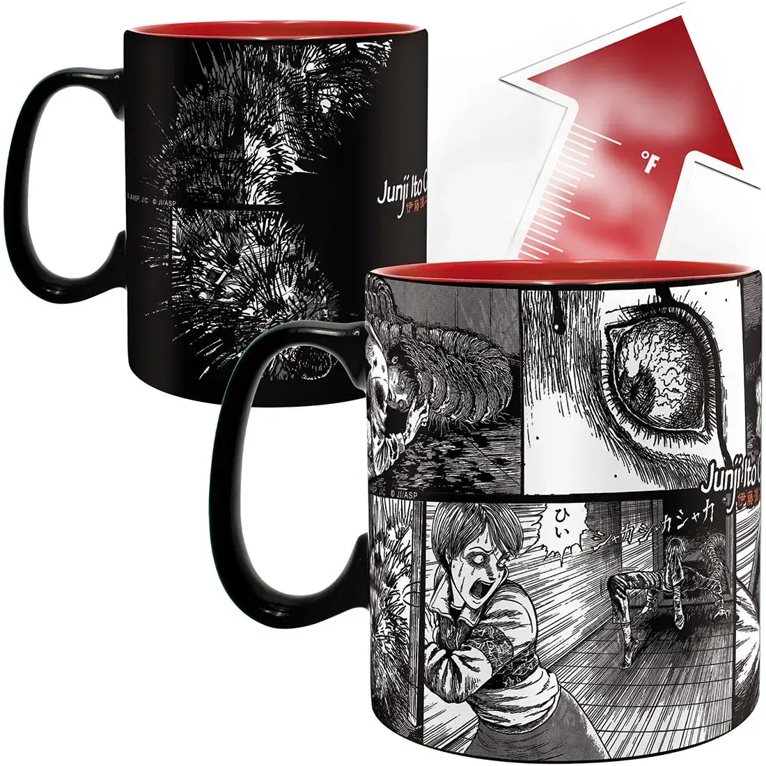 Junji Ito Collection - Honored Ancestor Magic Heat-Change Mug (Ceramic, 16 oz.) - ABYstyle - Image 3