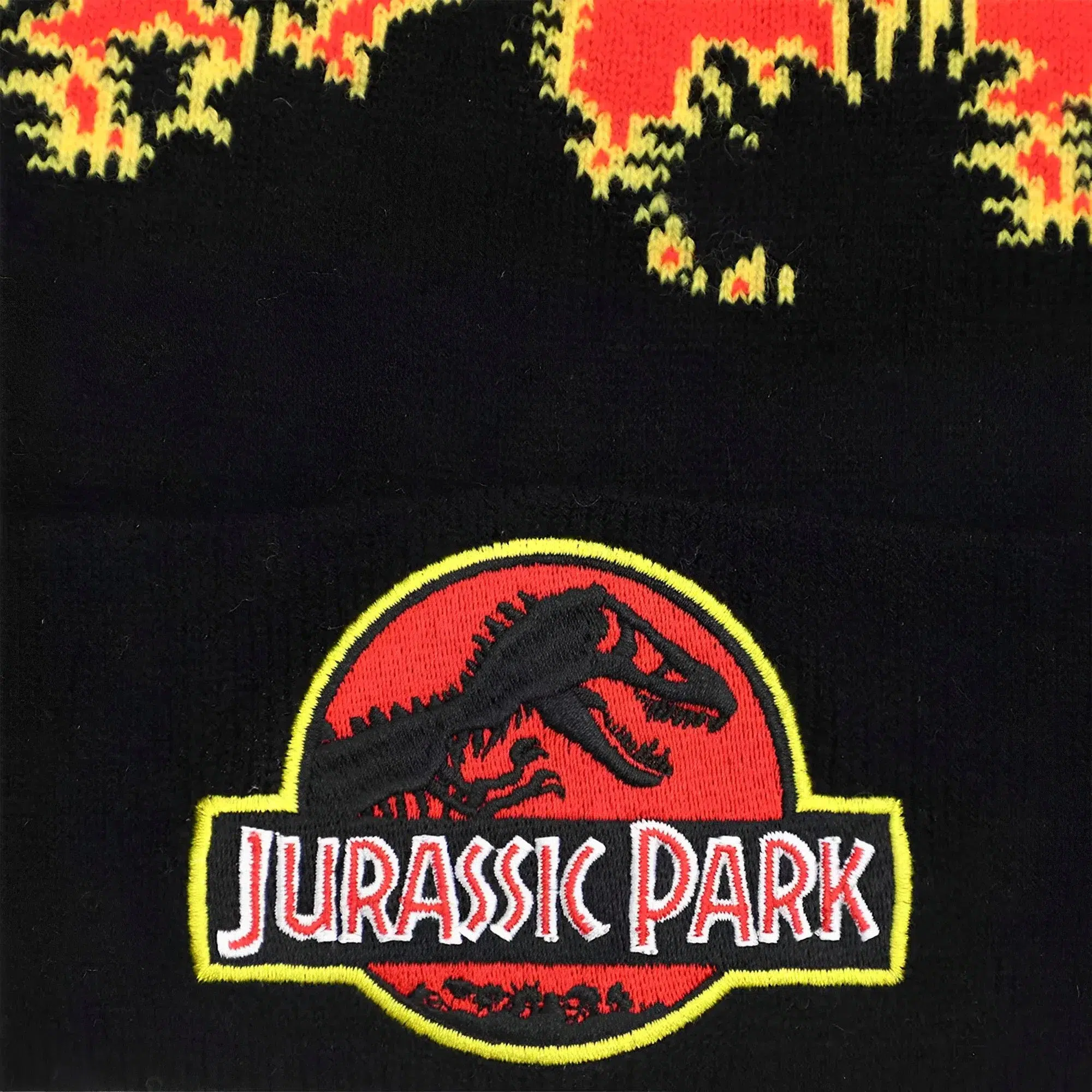 Jurassic Park - Classic Movie Logo Beanie Hat - Bioworld - Image 3