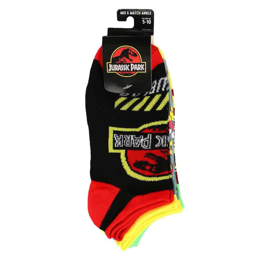 Jurassic Park - Icons Ankle Socks (5 Pairs) - Bioworld - Image 7