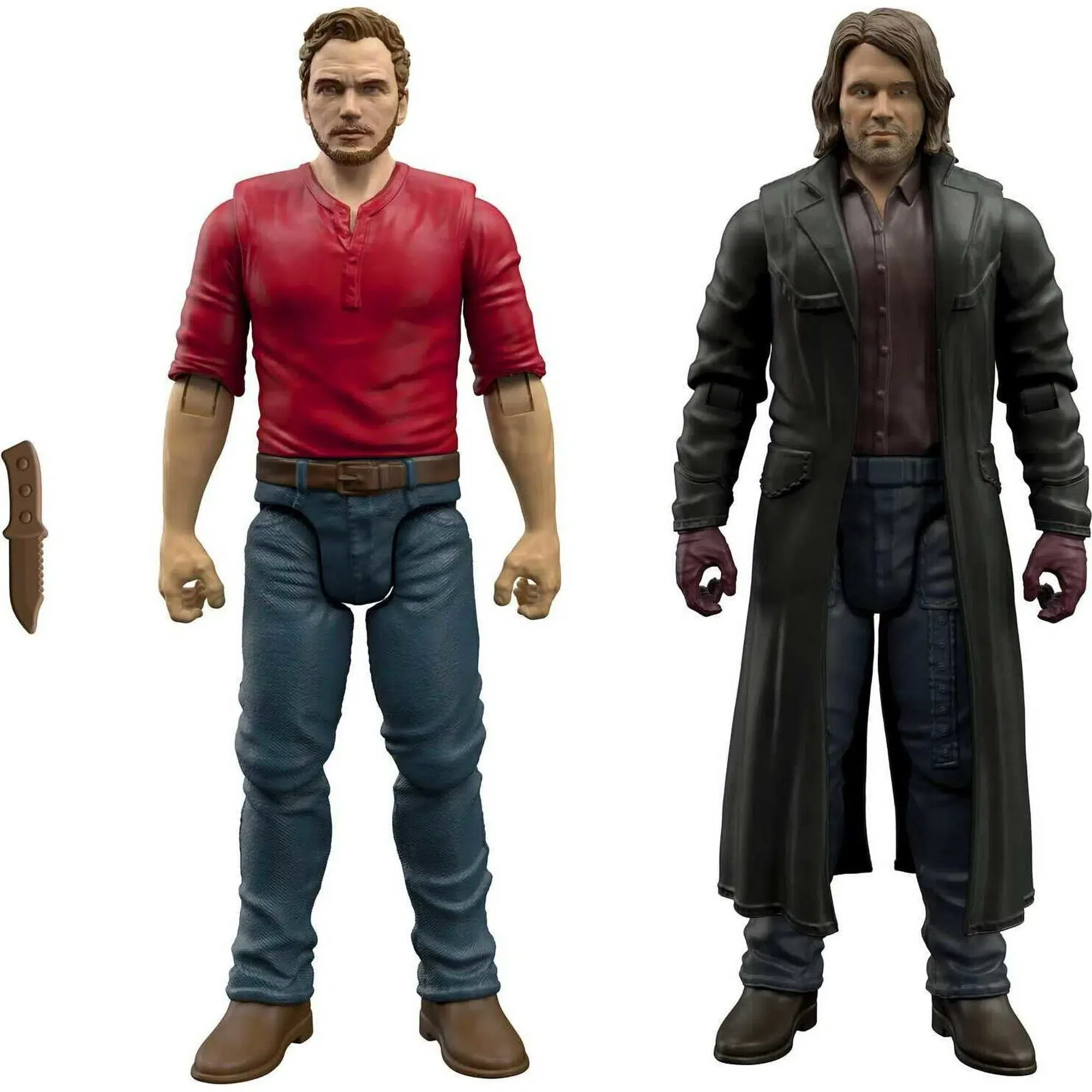 Jurassic World Dominion - Owen & Velociraptor 'Blue' Pursuit Action Figure Pack - Mattel - Extreme Damage Series - Image 3