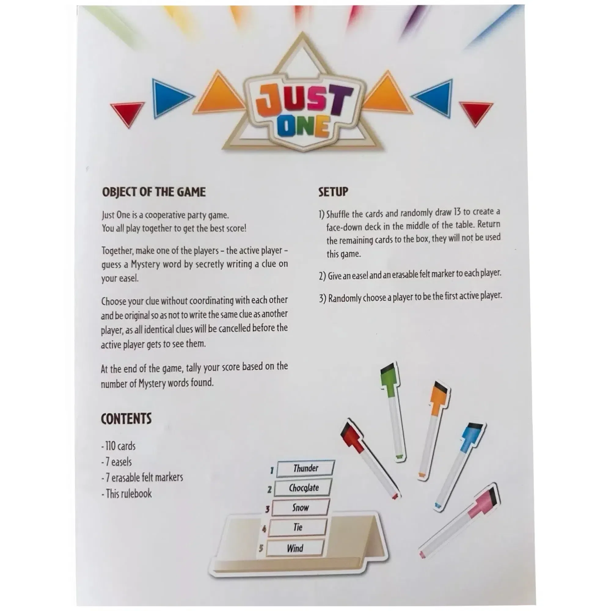 Just One (White Box) - Cooperative Wordplay Board Game for Family, Adults, and Children (3-7 Players, Ages 8+) - Repos Production - Image 8