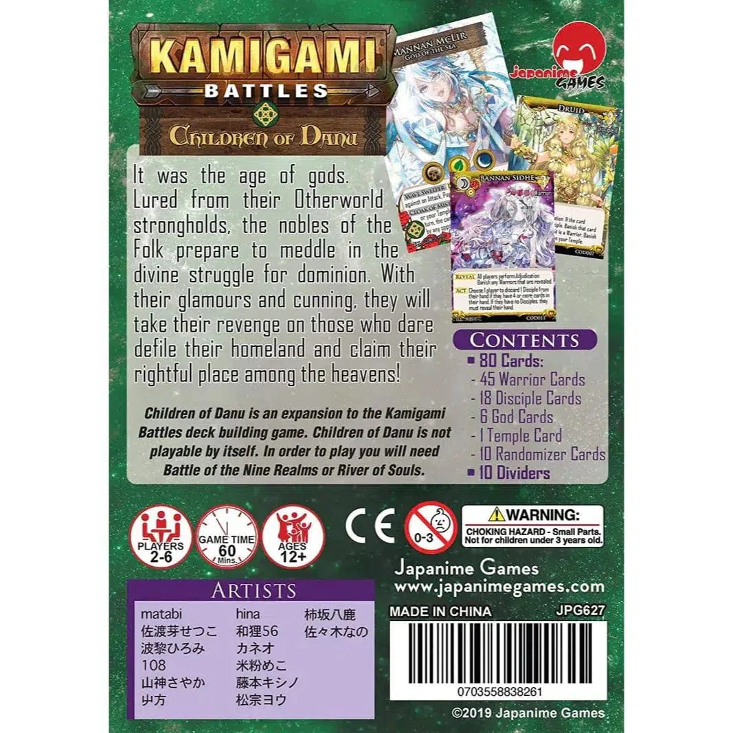 Kamigami Battles: Children of Danu - Expansion Pack - Image 2