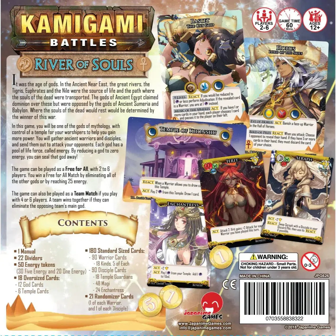 Kamigami Battles: River of Souls - Card Game - Image 5
