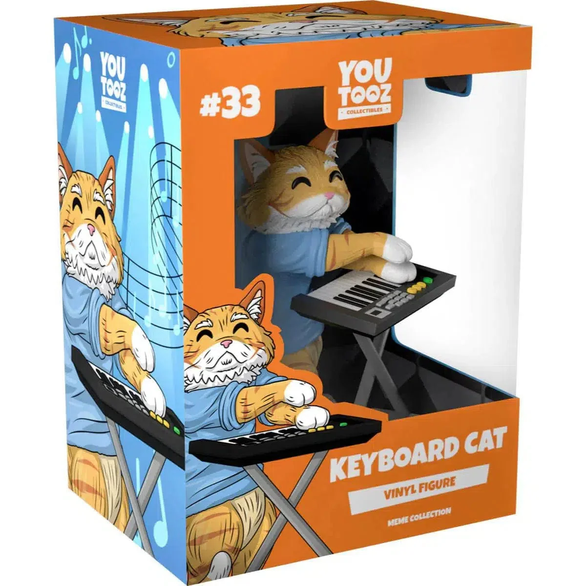 Keyboard Cat Meme Figure - Youtooz