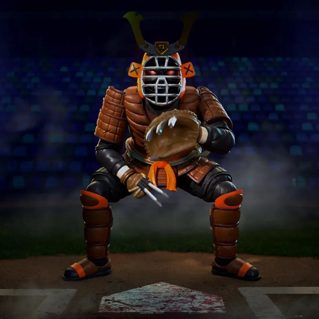 Killer Bat, the Baseball Shogun of Death Action Figure (7") - Super7 - The Worst ULTIMATES! Series (Wave 03) - Image 4