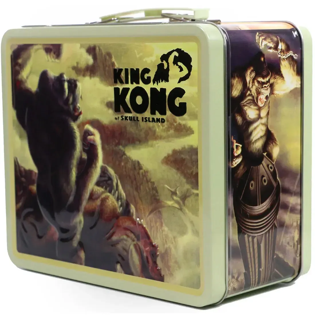 King Kong of Skull Island - Retro Lunchbox & Beverage Container Set (Limited Edition: 1 of 950) - Surreal Entertainment - Tin Titans Series, PREVIEWS Exclusive - Image 4