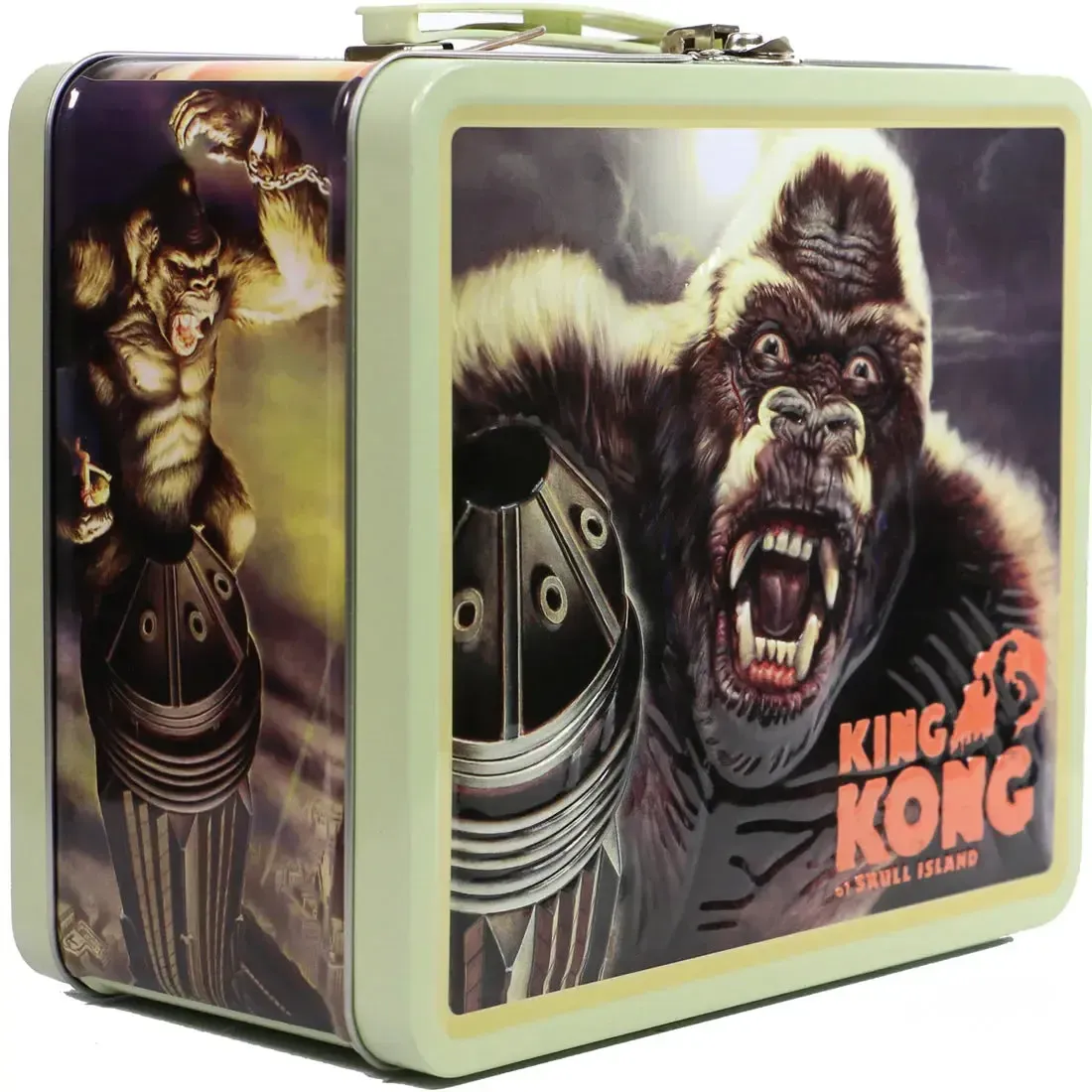 King Kong of Skull Island - Retro Lunchbox & Beverage Container Set (Limited Edition: 1 of 950) - Surreal Entertainment - Tin Titans Series, PREVIEWS Exclusive - Image 5
