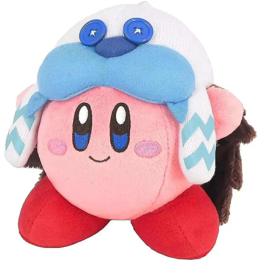 Kirby and the Forgotten Land - Frosty Ice Kirby Plush (6") - Little Buddy - Image 3