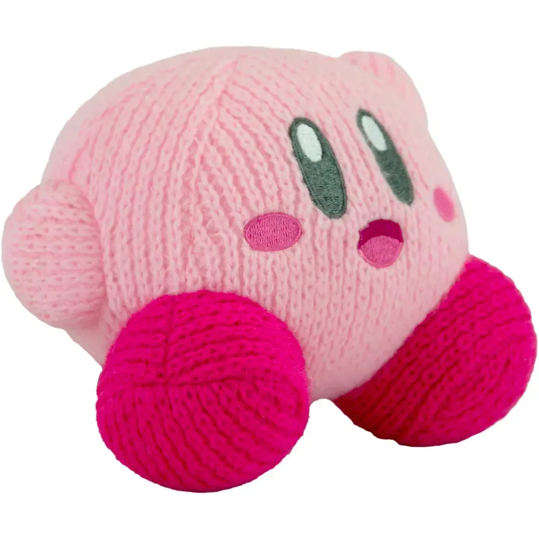 Kirby - Crochet Waving Kirby Plush (6") - Tomy - Nuiguru Knit Series - Image 6