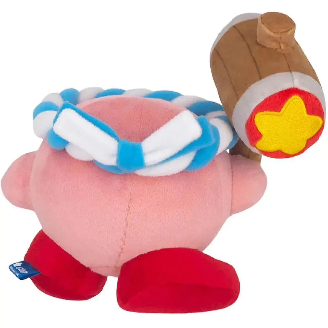 Kirby - Hammer Kirby Plush (5") - Little Buddy - Allstar Collection Series (62) - Image 2