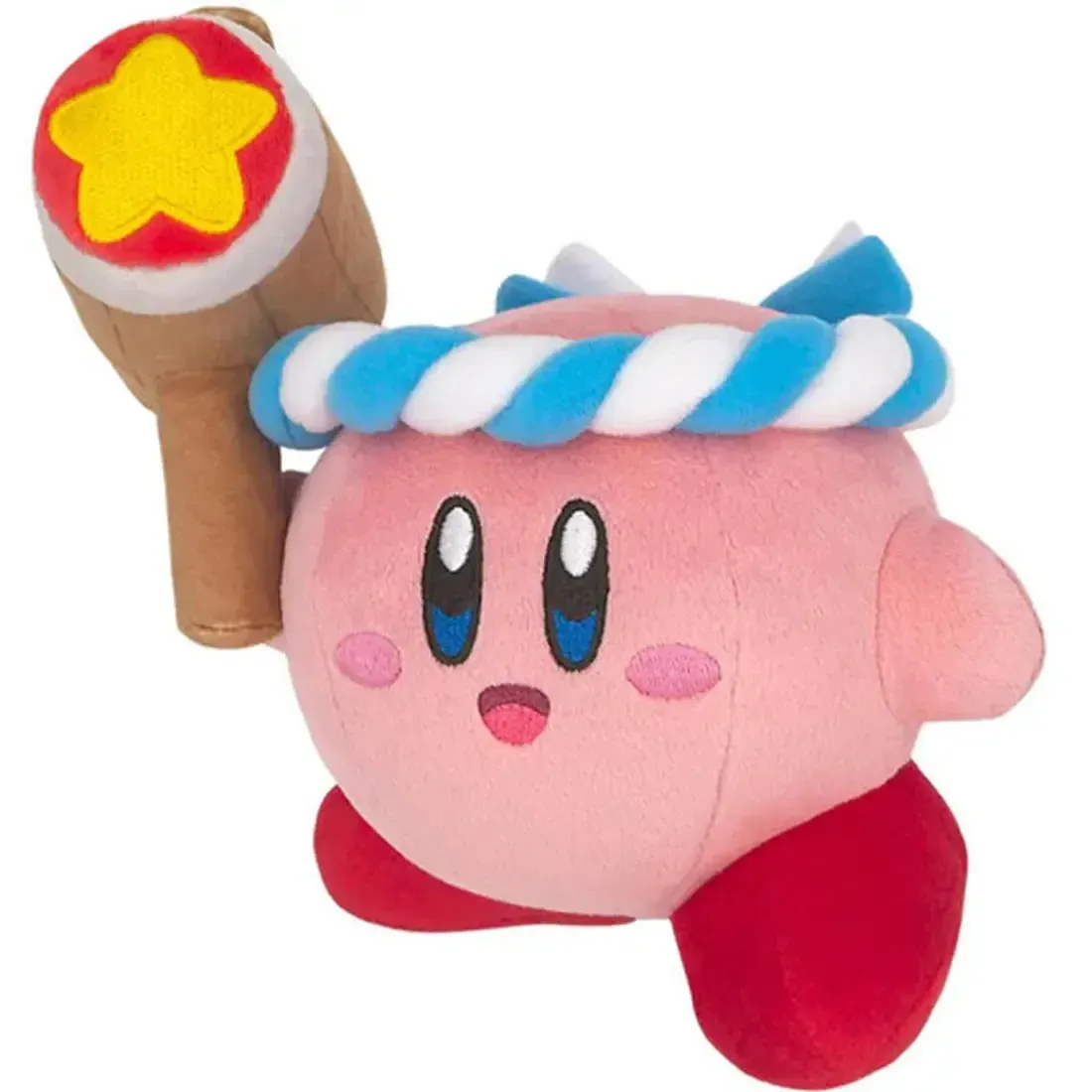 Kirby - Hammer Kirby Plush (5") - Little Buddy - Allstar Collection Series (62) - Image 3