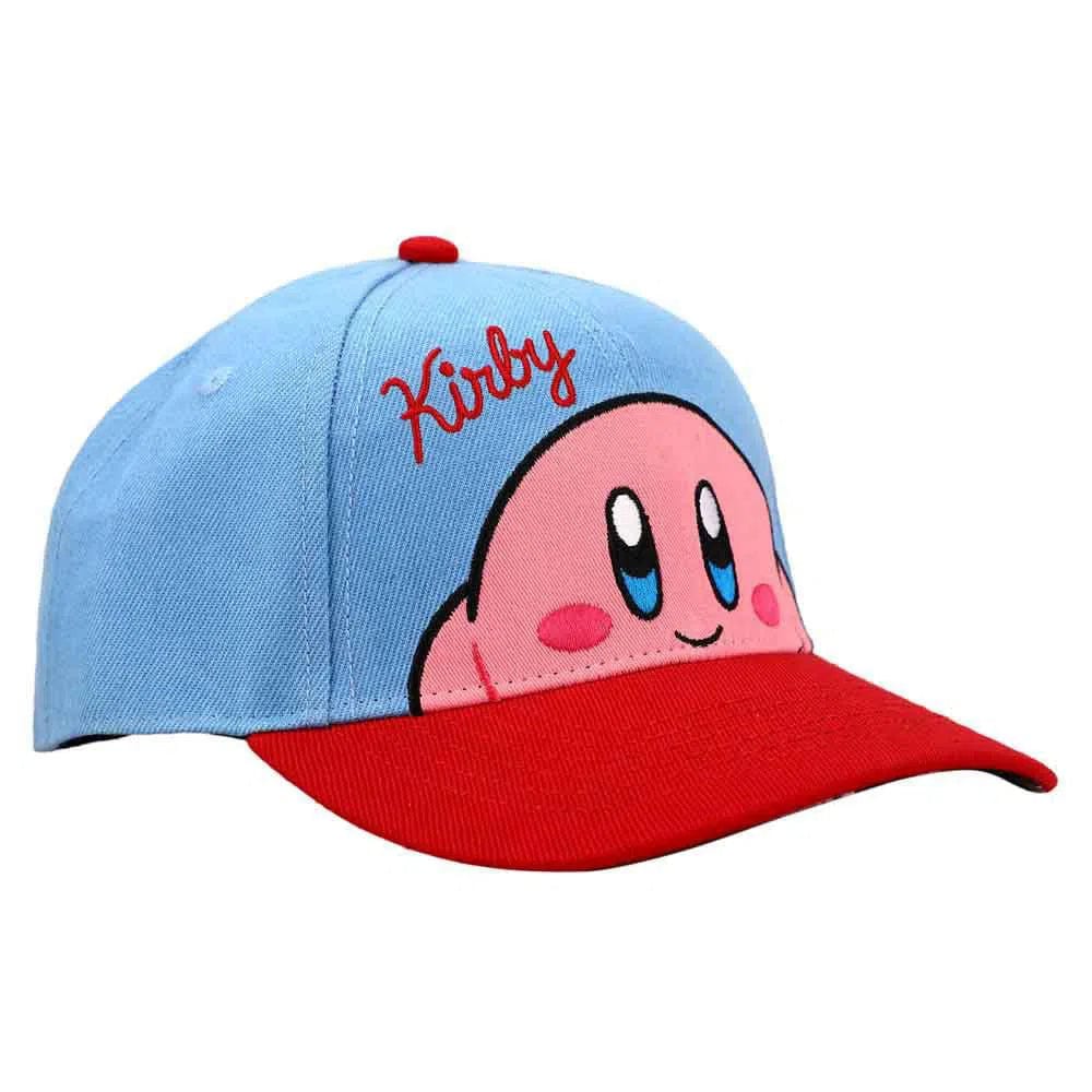Kirby - Peek-a-Boo Hat (Blue / Red, Embroidered) - Bioworld - Image 4