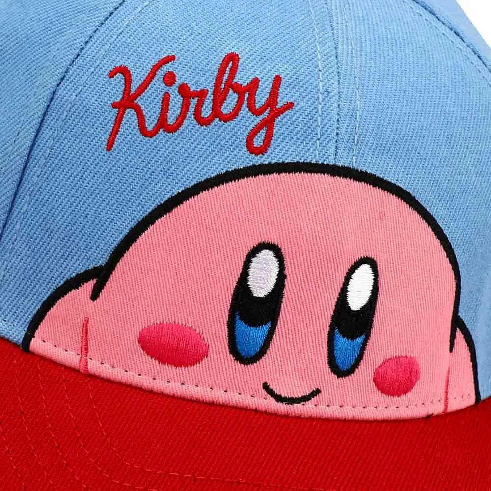 Kirby - Peek-a-Boo Hat (Blue / Red, Embroidered) - Bioworld - Image 5