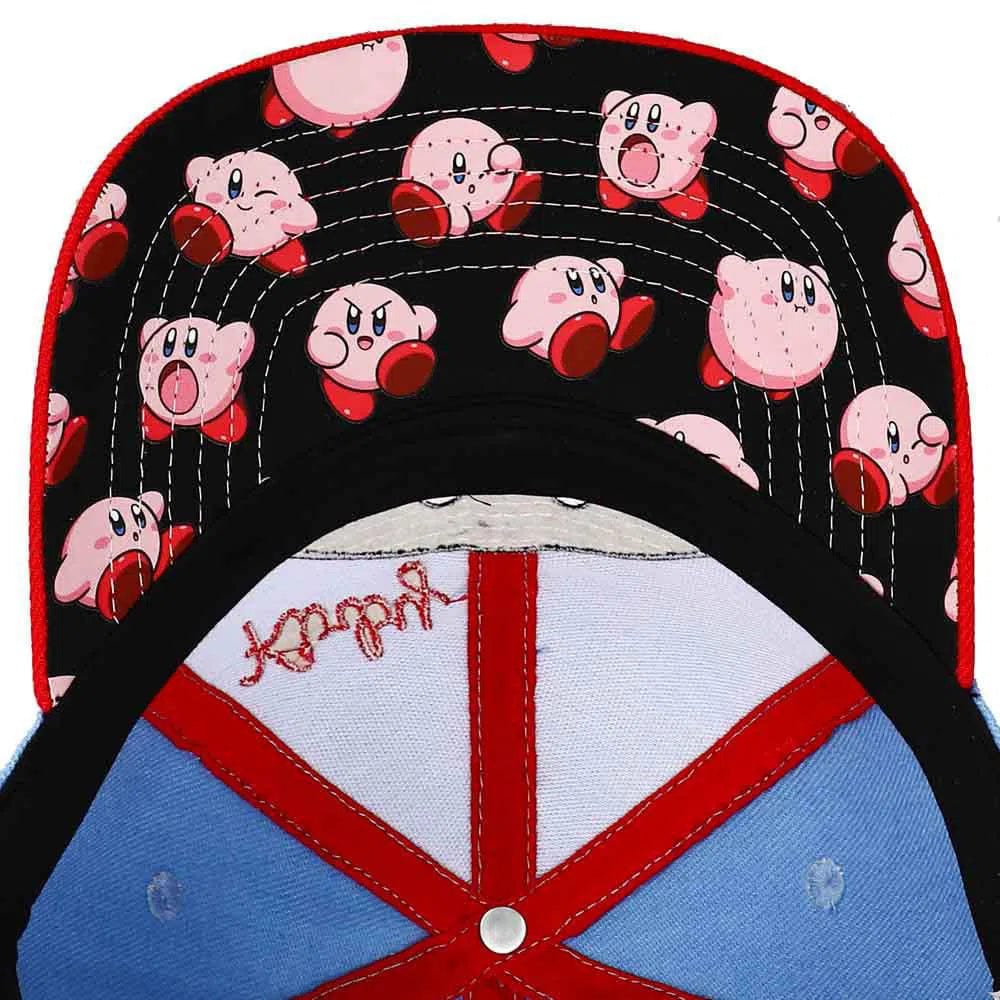 Kirby - Peek-a-Boo Hat (Blue / Red, Embroidered) - Bioworld - Image 6