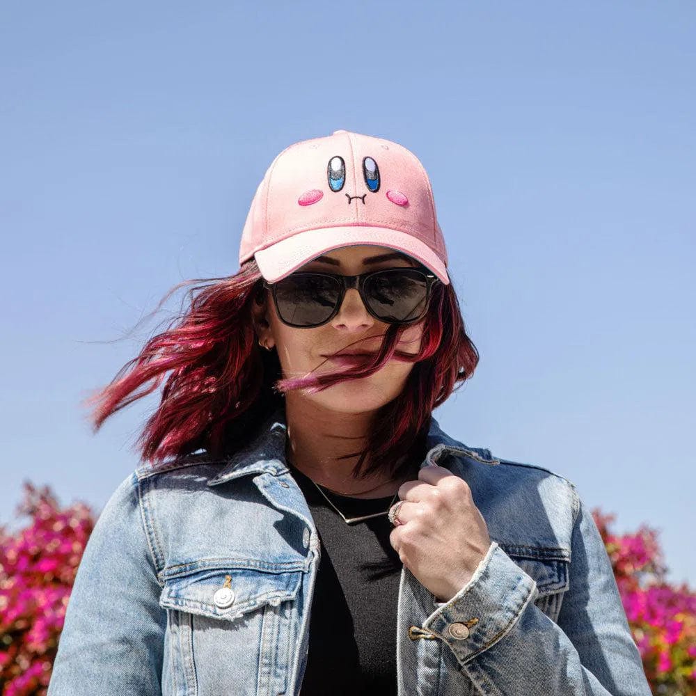 Kirby - Pink Big Face Hat (Embroidered) - Bioworld - Image 6