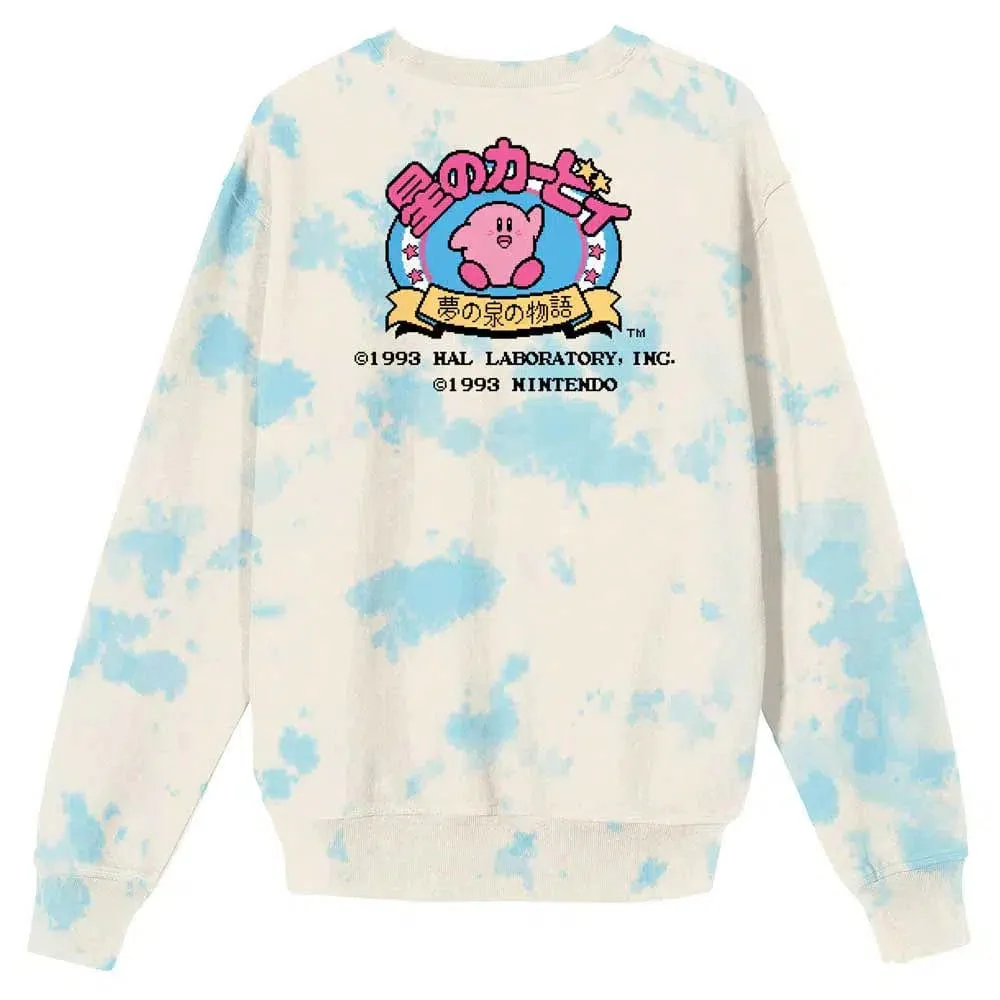 Kirby - Retro 8-Bit Famicom Kirby Sweatshirt (Washed, Unisex) - Bioworld - Image 2