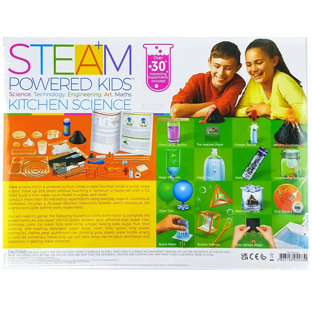 Kitchen Science - Science Experiment Educational Toy Kit - 4M - STEAM Powered Kids Series - Image 3
