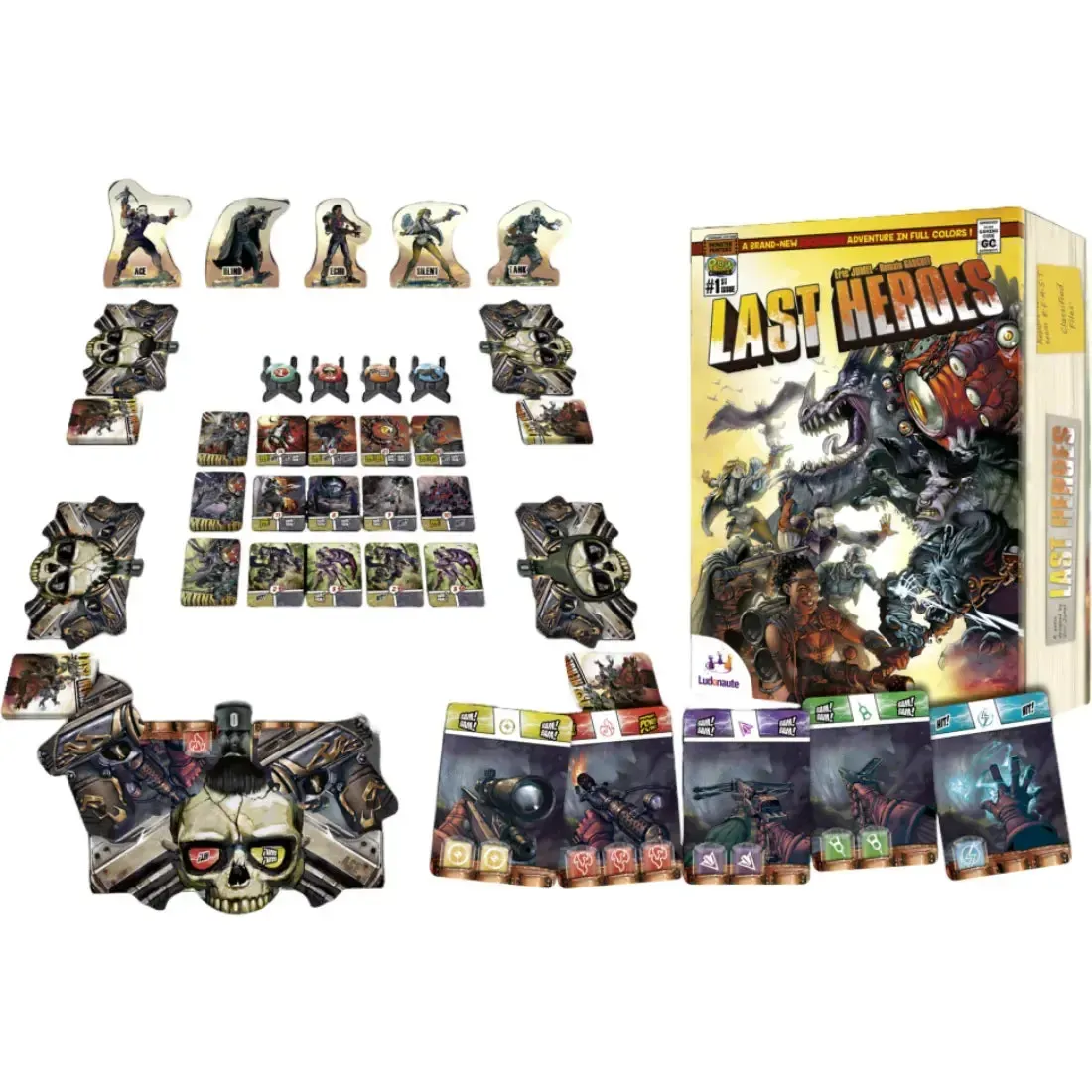 Last Heroes - Strategy Action/Adventure Card Game for Family and Adults (3-5 Players, Age 14+) - Ludonaute - Image 2