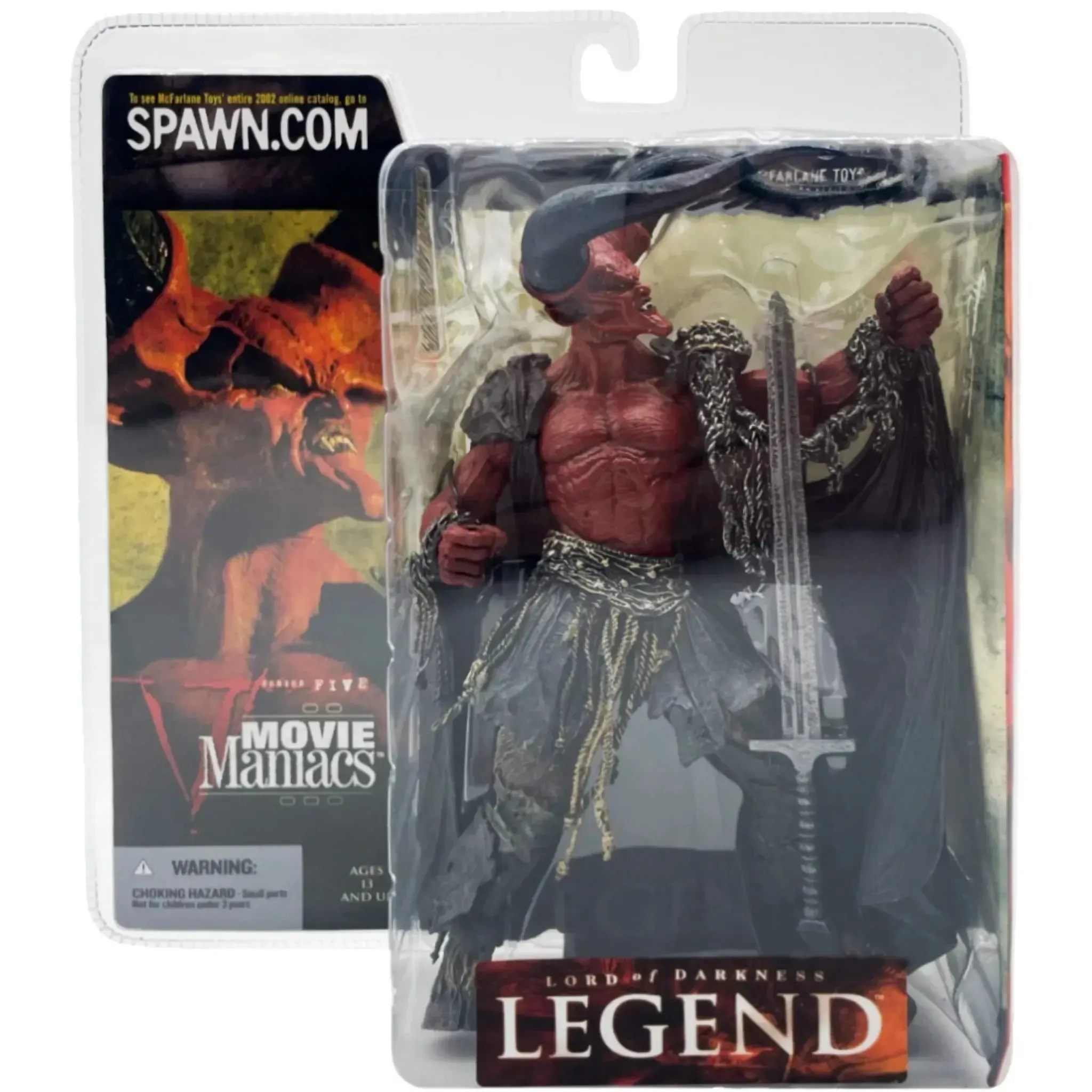 Legend - Lord of Darkness Action Figure (7.5") - McFarlane Toys - Movie Maniacs Series 5 - (2002)