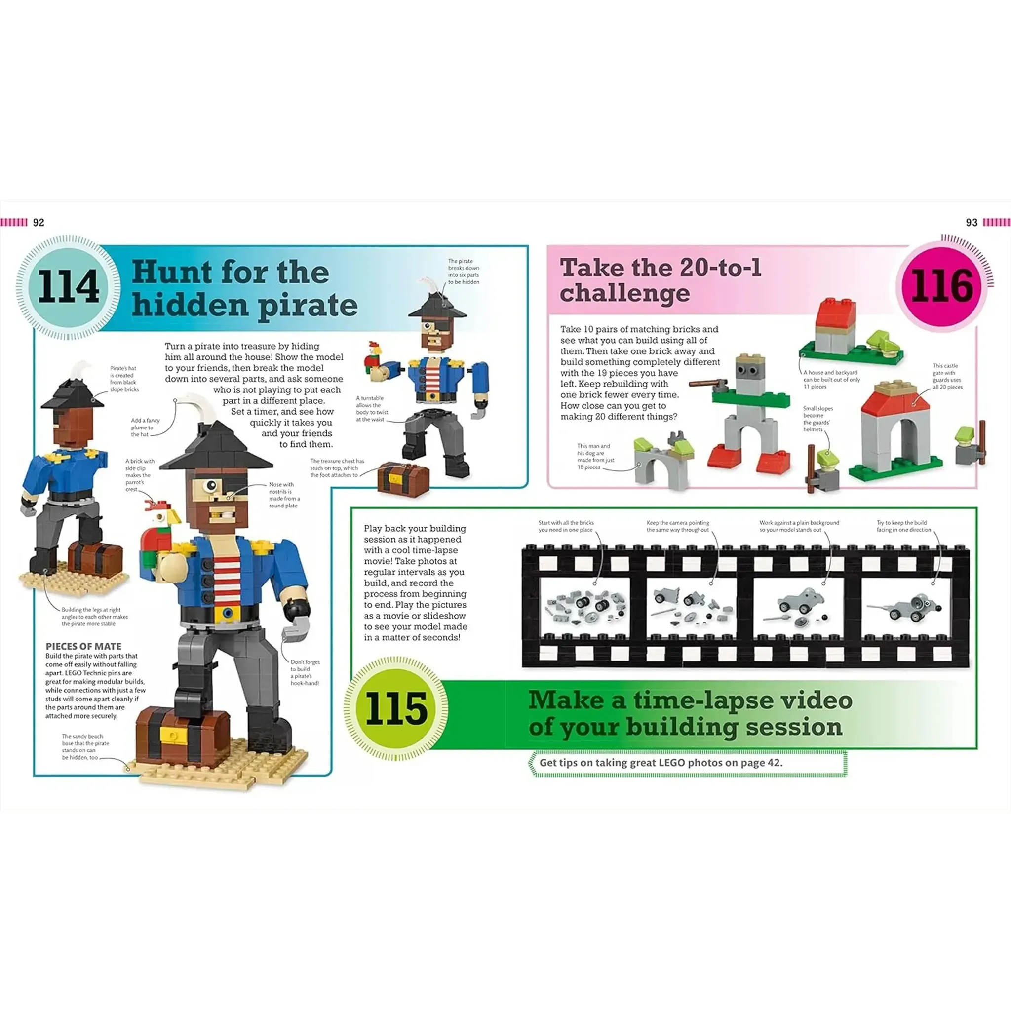 LEGO - 365 Things to Do with LEGO Bricks Hardcover Activity Book - DK Publishing - (2021) - Image 10