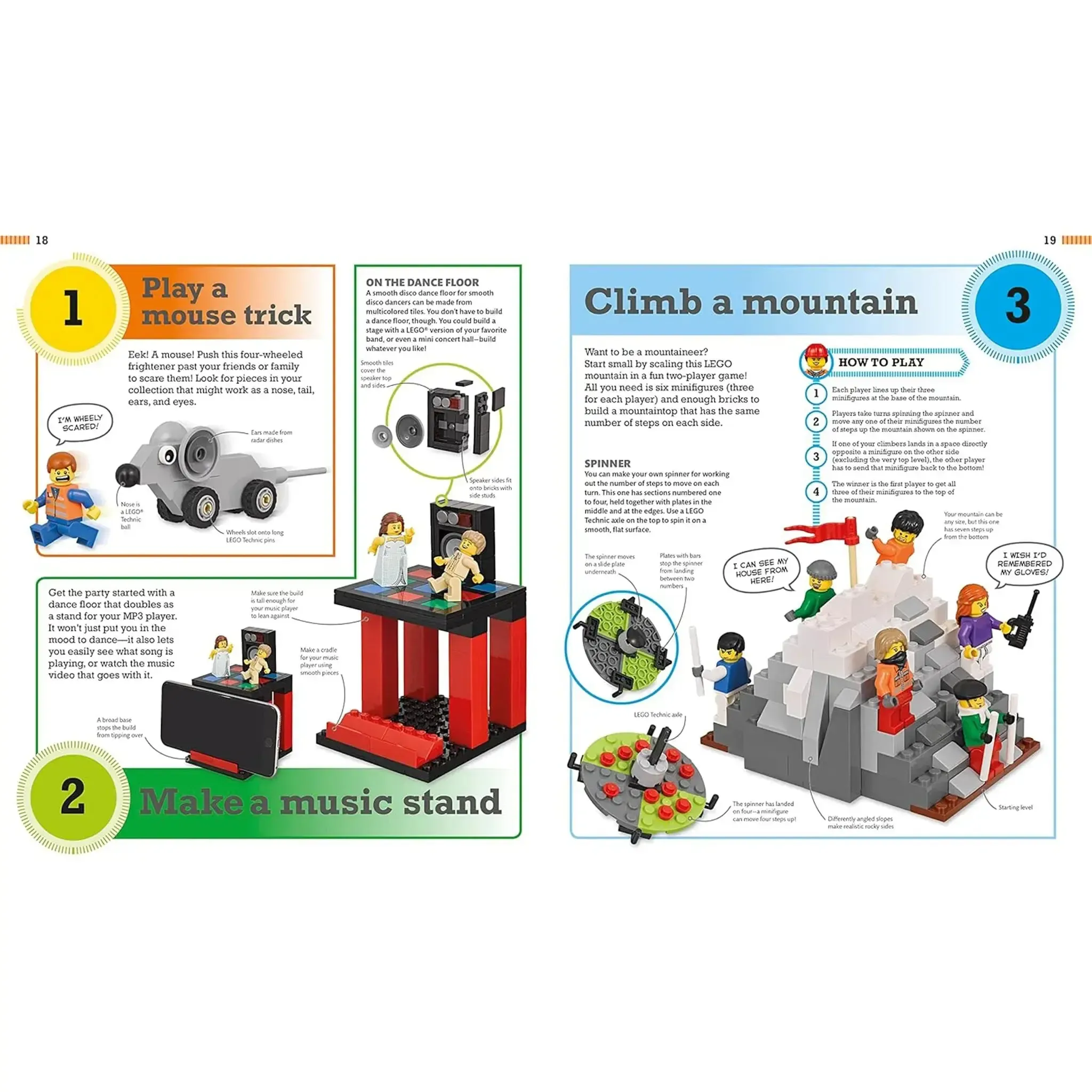 LEGO - 365 Things to Do with LEGO Bricks Hardcover Activity Book - DK Publishing - (2021) - Image 2