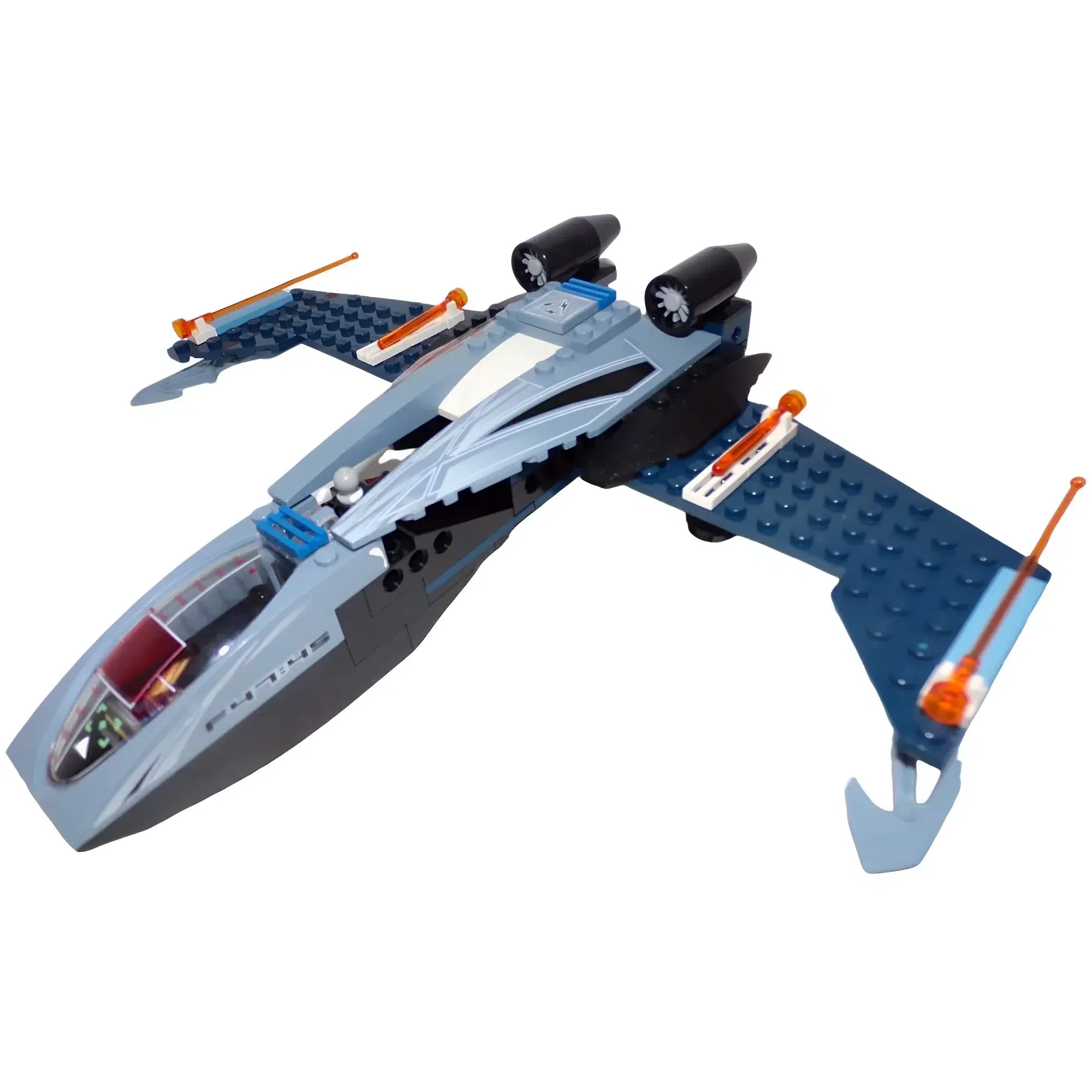 LEGO [Alpha Team] - Blue Eagle versus Snow Crawler Building Set - Mission Deep Freeze Series (4745) - Image 4