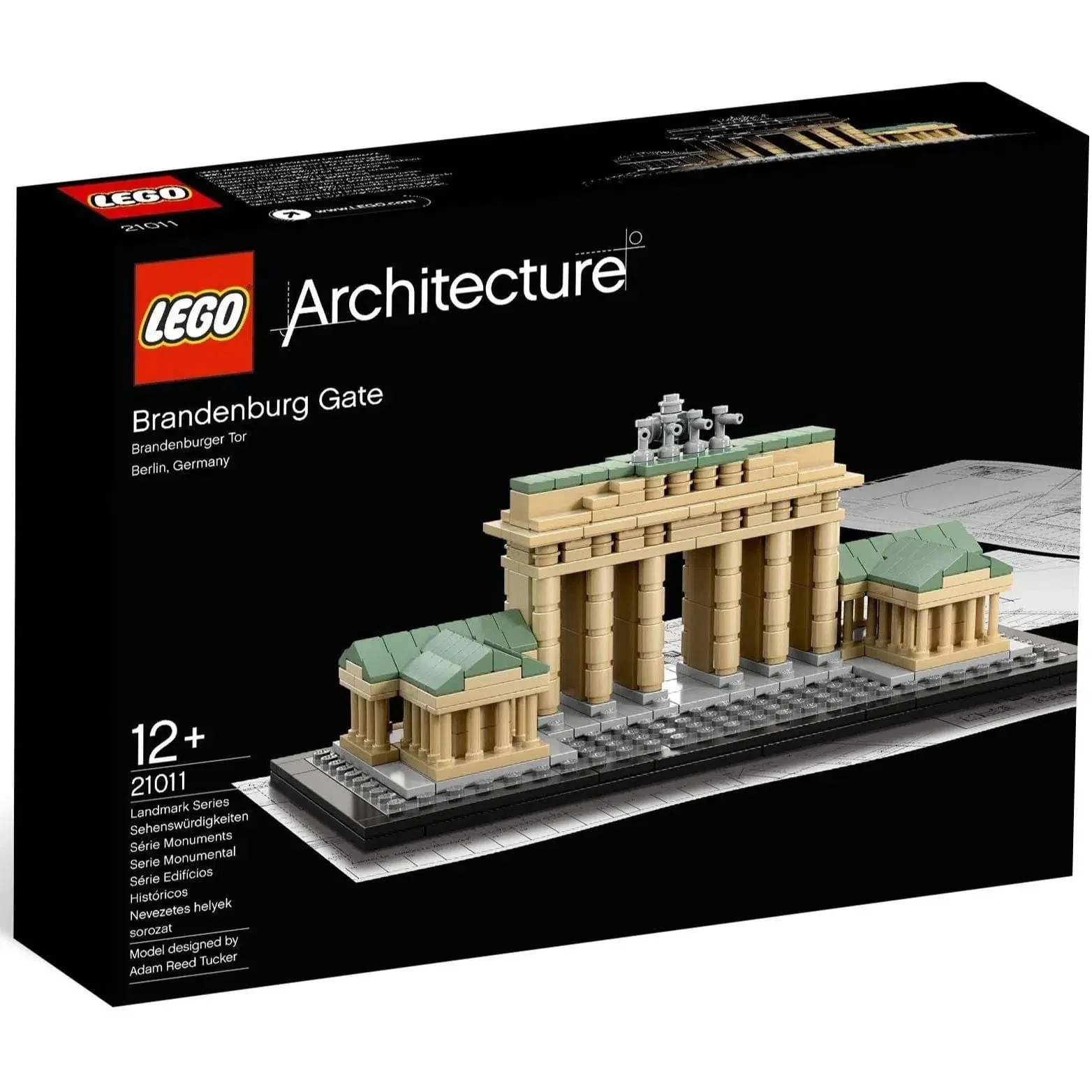 LEGO [Architecture] - Brandenburg Gate Building Set - Landmark Series (21011)
