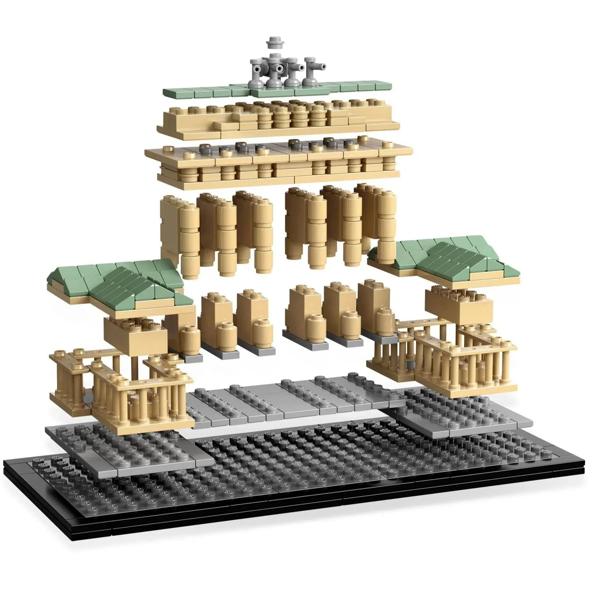 LEGO [Architecture] - Brandenburg Gate Building Set - Landmark Series (21011) - Image 4