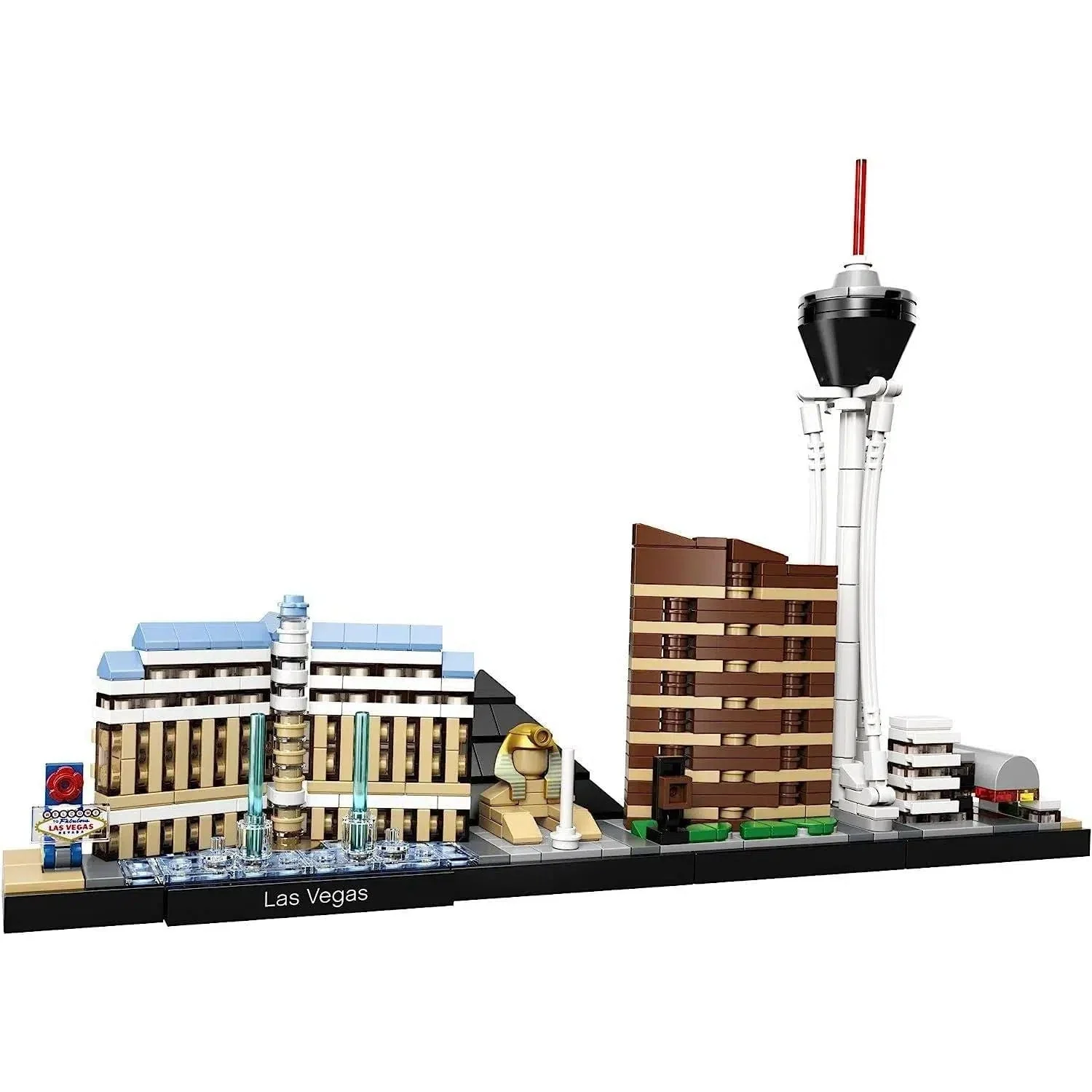 LEGO [Architecture] - Las Vegas Building Set - Skylines Series (21047) - Image 2