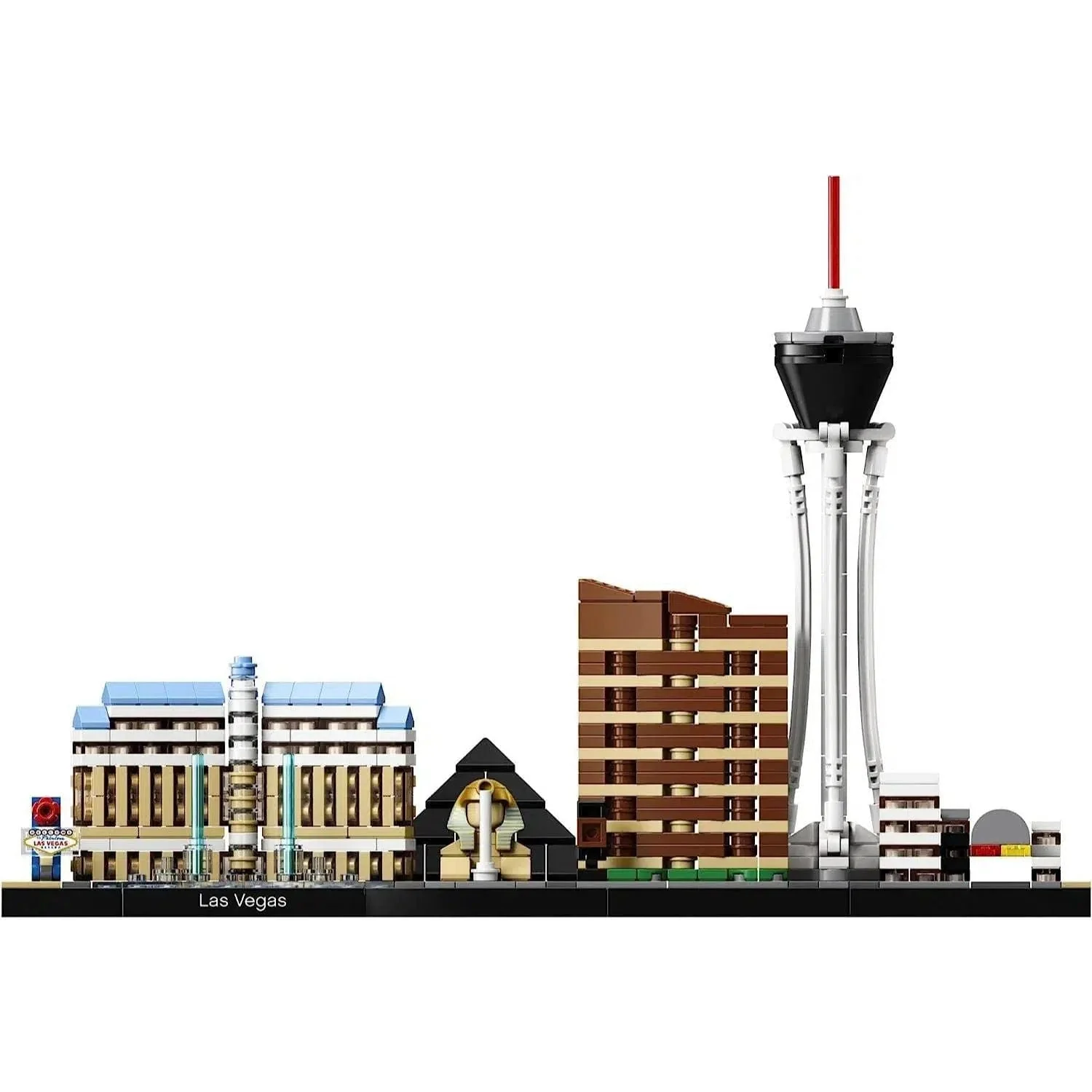 LEGO [Architecture] - Las Vegas Building Set - Skylines Series (21047) - Image 3
