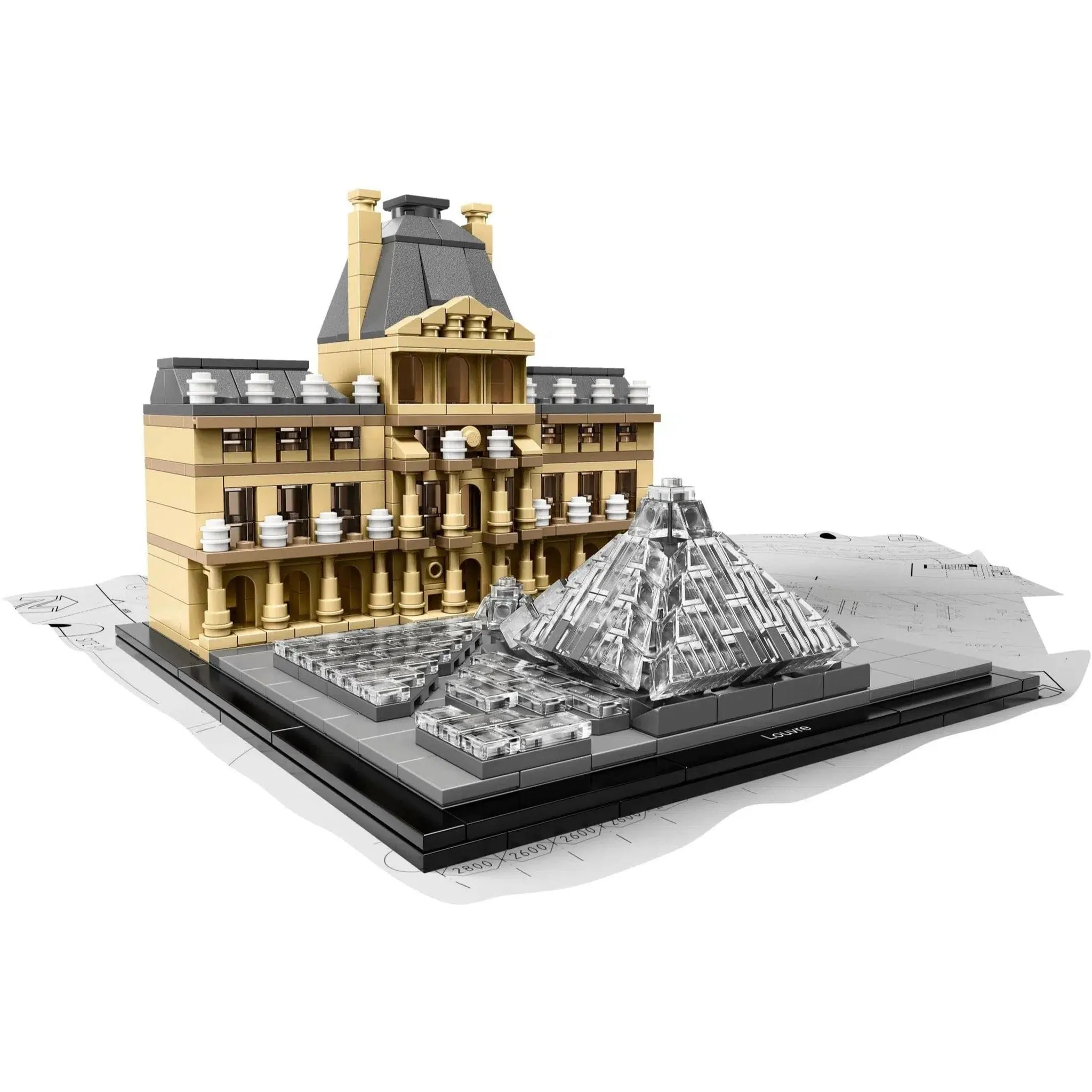 LEGO [Architecture] - Louvre Building Set - Landmark Series (21034) - Image 3