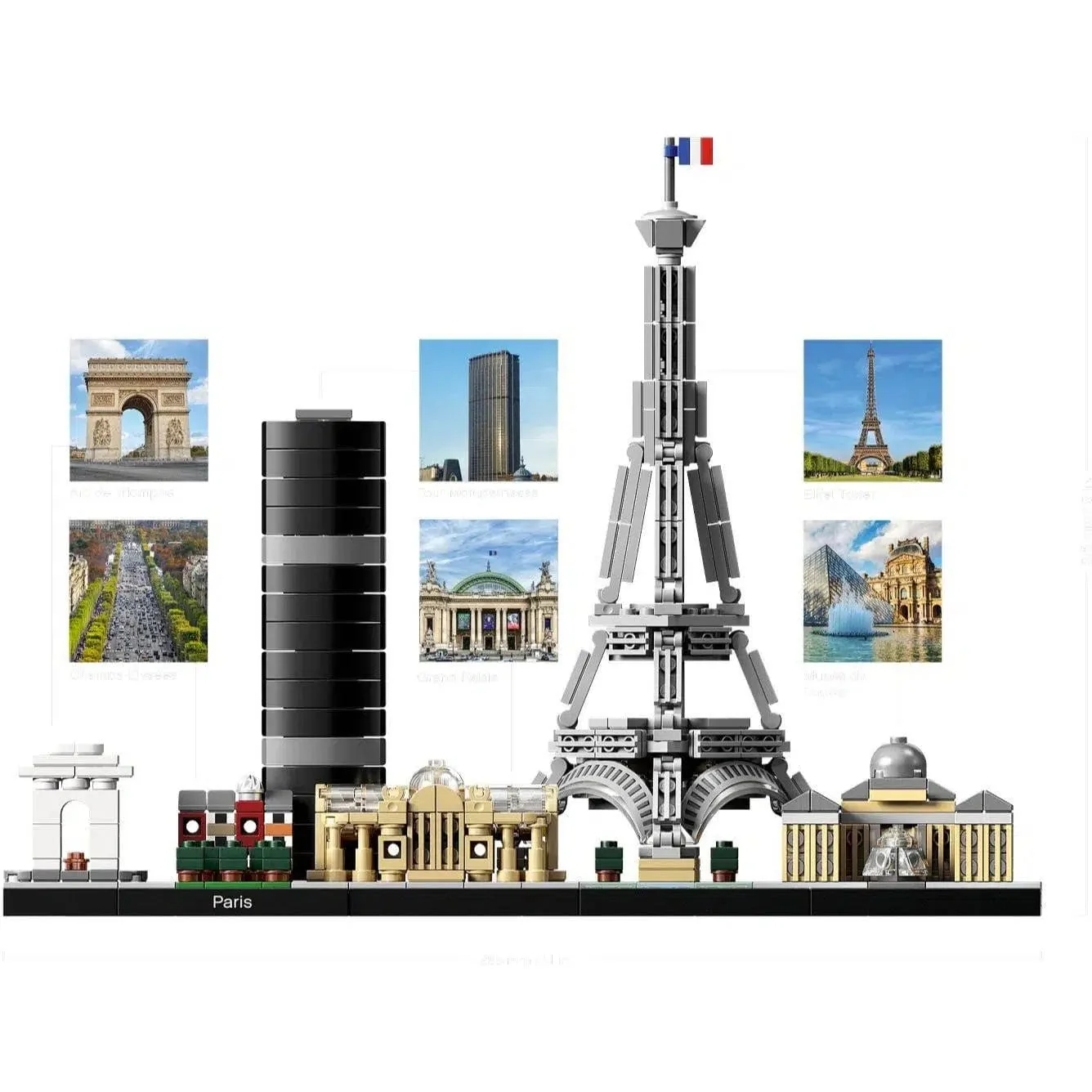 LEGO [Architecture] - Paris Building Set - Skylines Series (21044) - Image 3