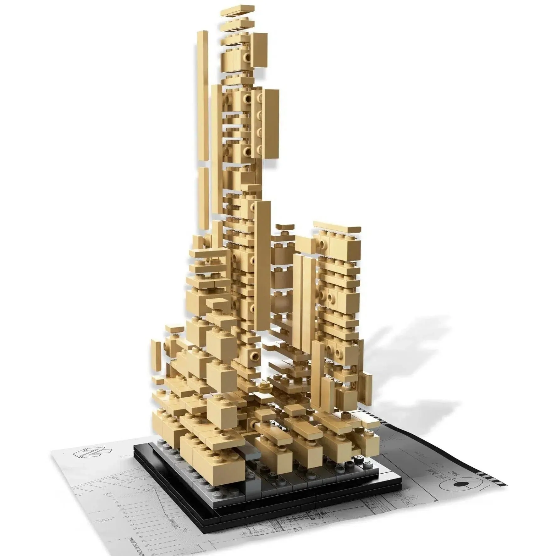 LEGO [Architecture] - Rockefeller Centre Building Set - Architect Series (21007) - Image 4