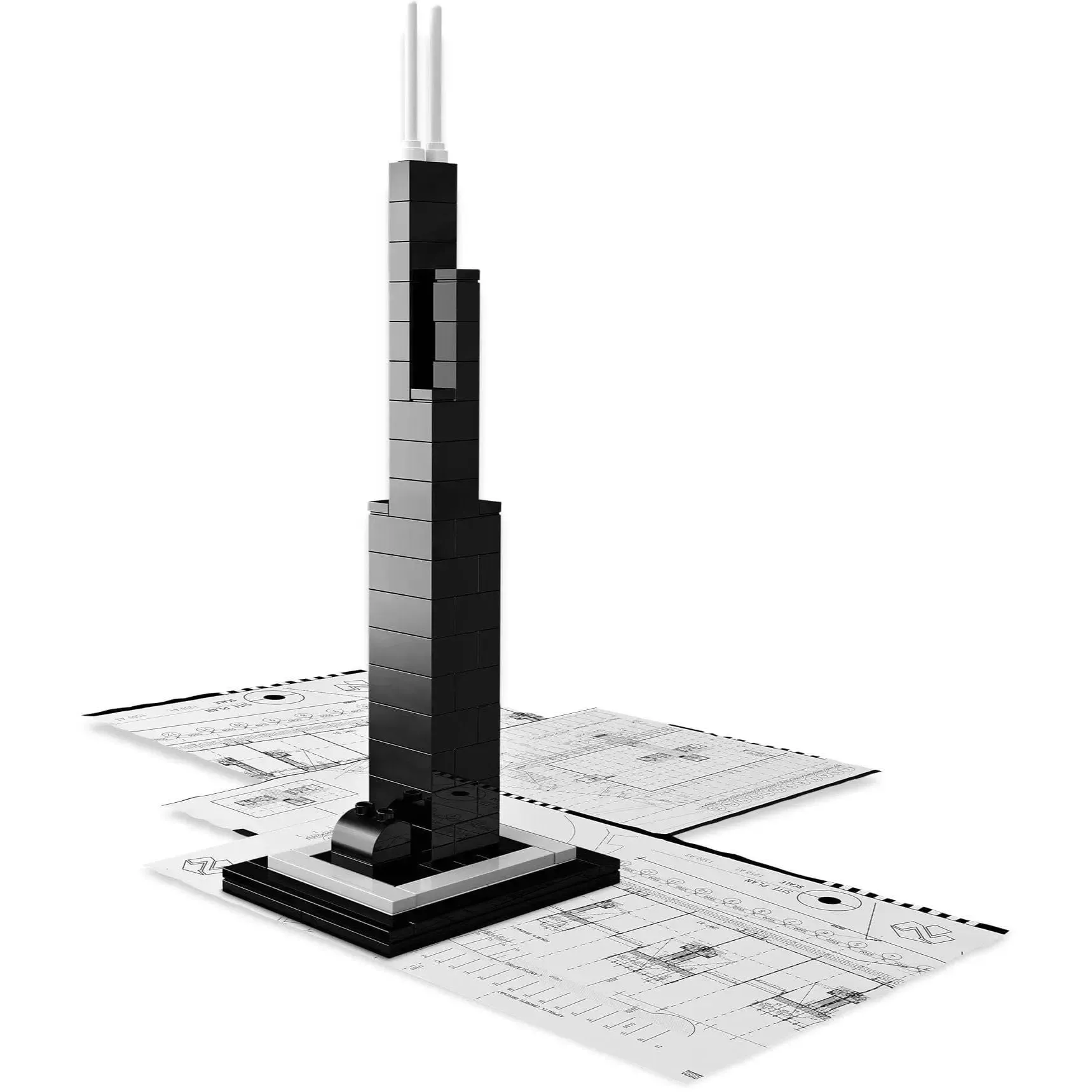 LEGO [Architecture] - Sears / Willis Tower Building Set - Landmark Series (21000) - Image 2