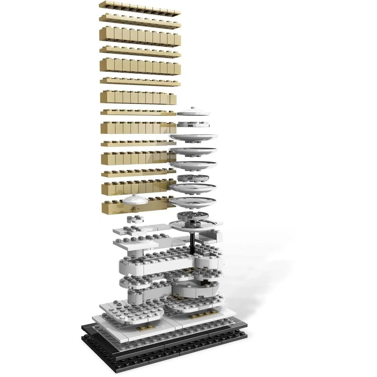 LEGO [Architecture] - Solomon Guggenheim Museum Building Set - Architect Series (21004) - Image 4